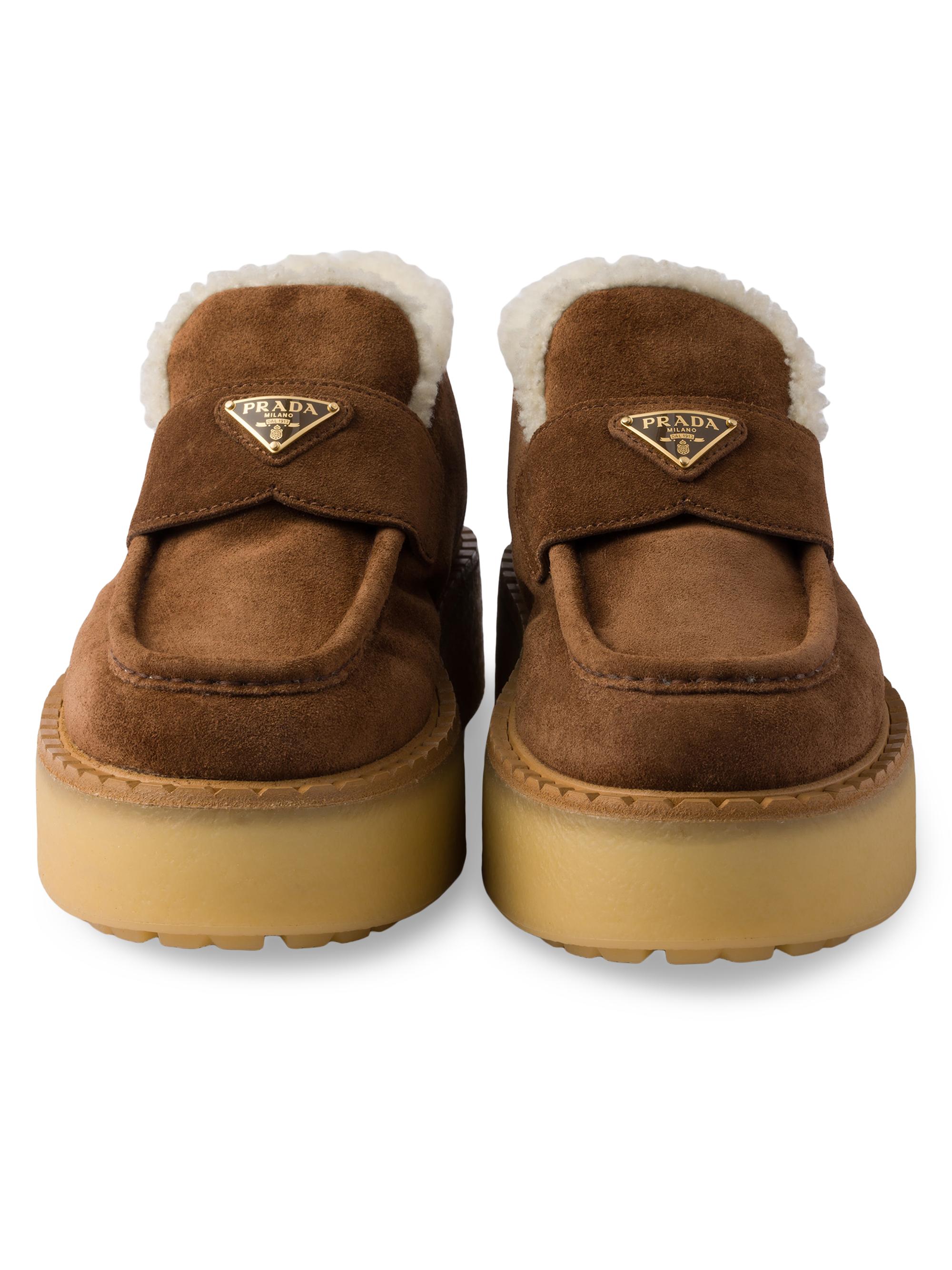 Prada Suede Loafers | Saks Fifth Avenue