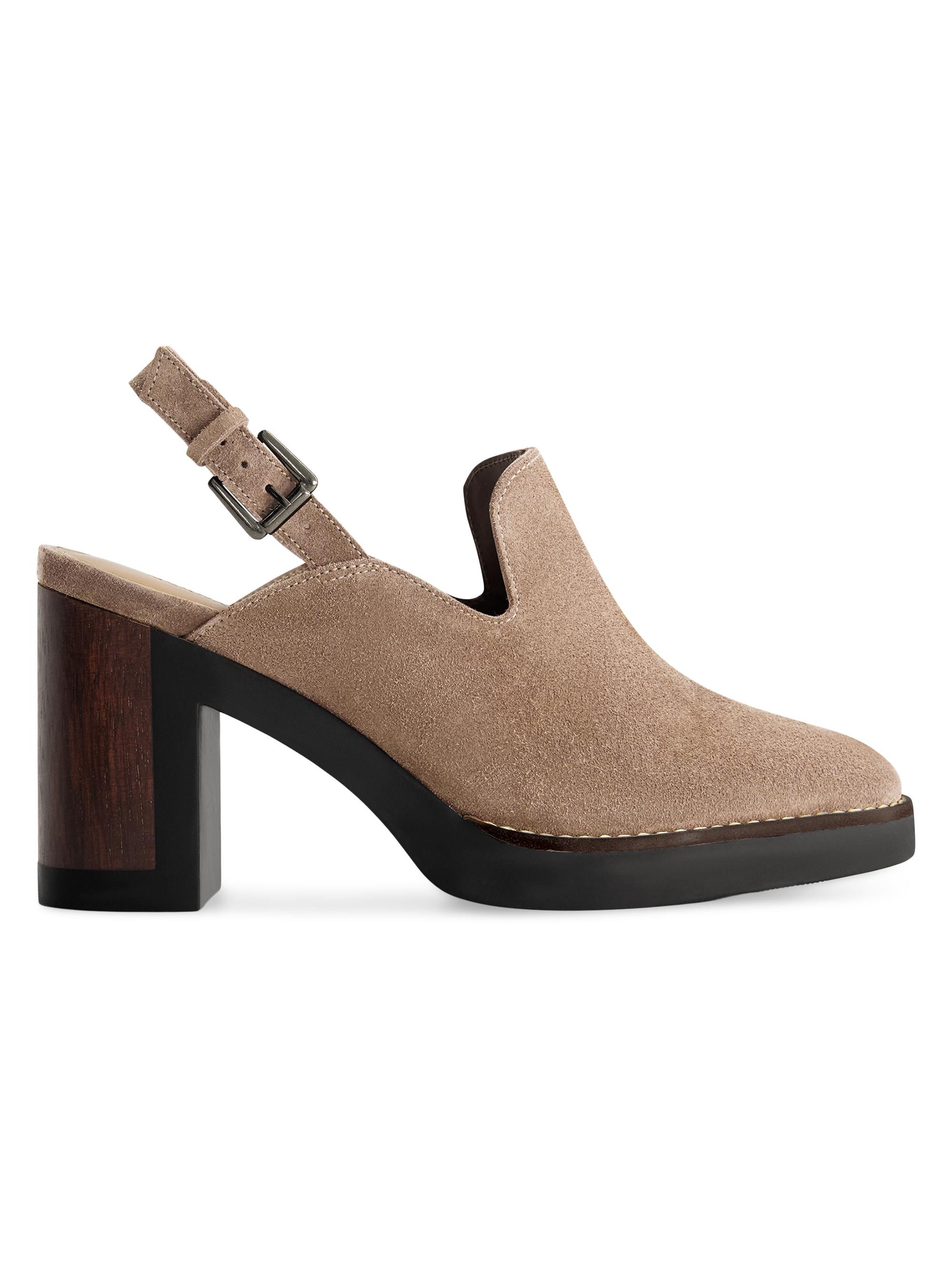 Bernardo Women's Neza Slingback Clogs - Sandstone