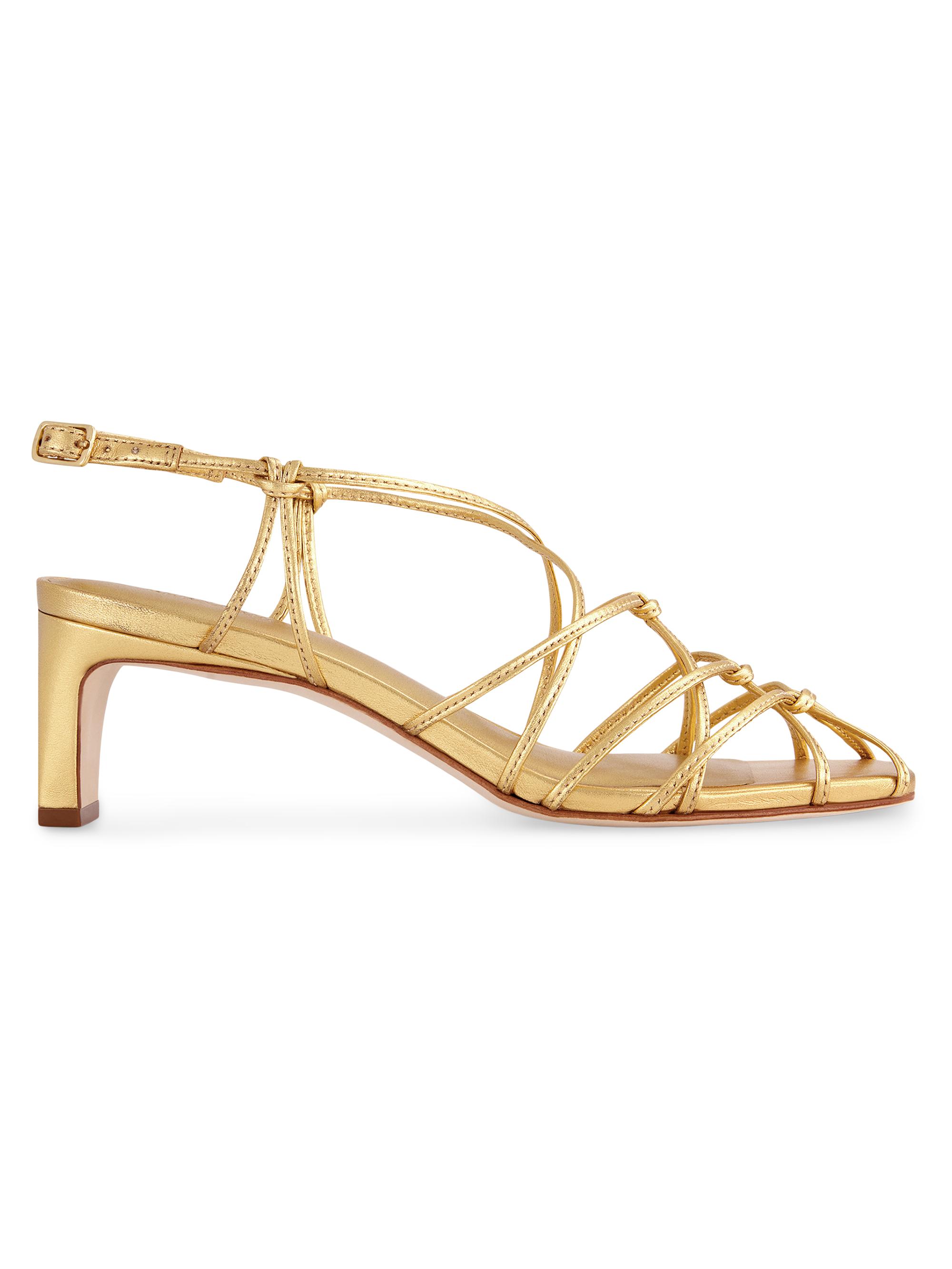 Bernardo Women's Catrina Strappy Heels - Gold