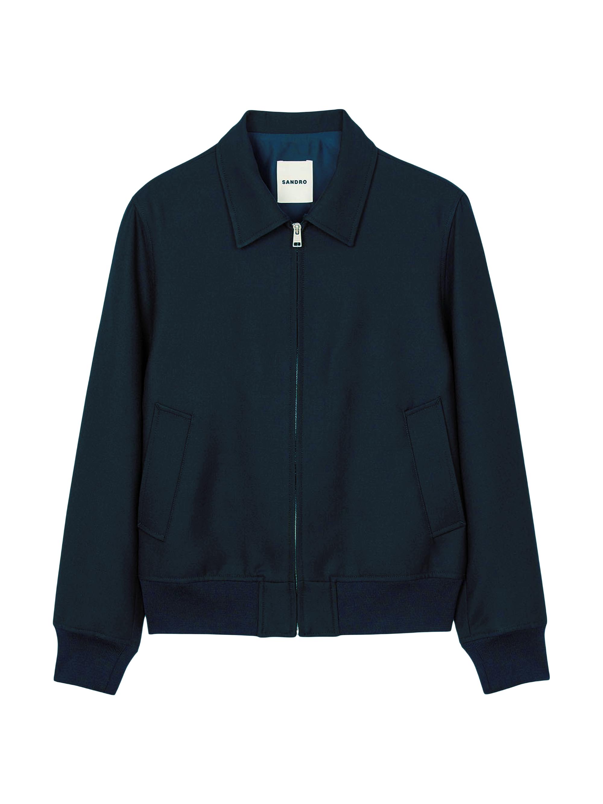 ミュージシャン LONG AVIATOR JACKET Movie Hero™ Top Gun Navy G-1 Long Pilot Jacket