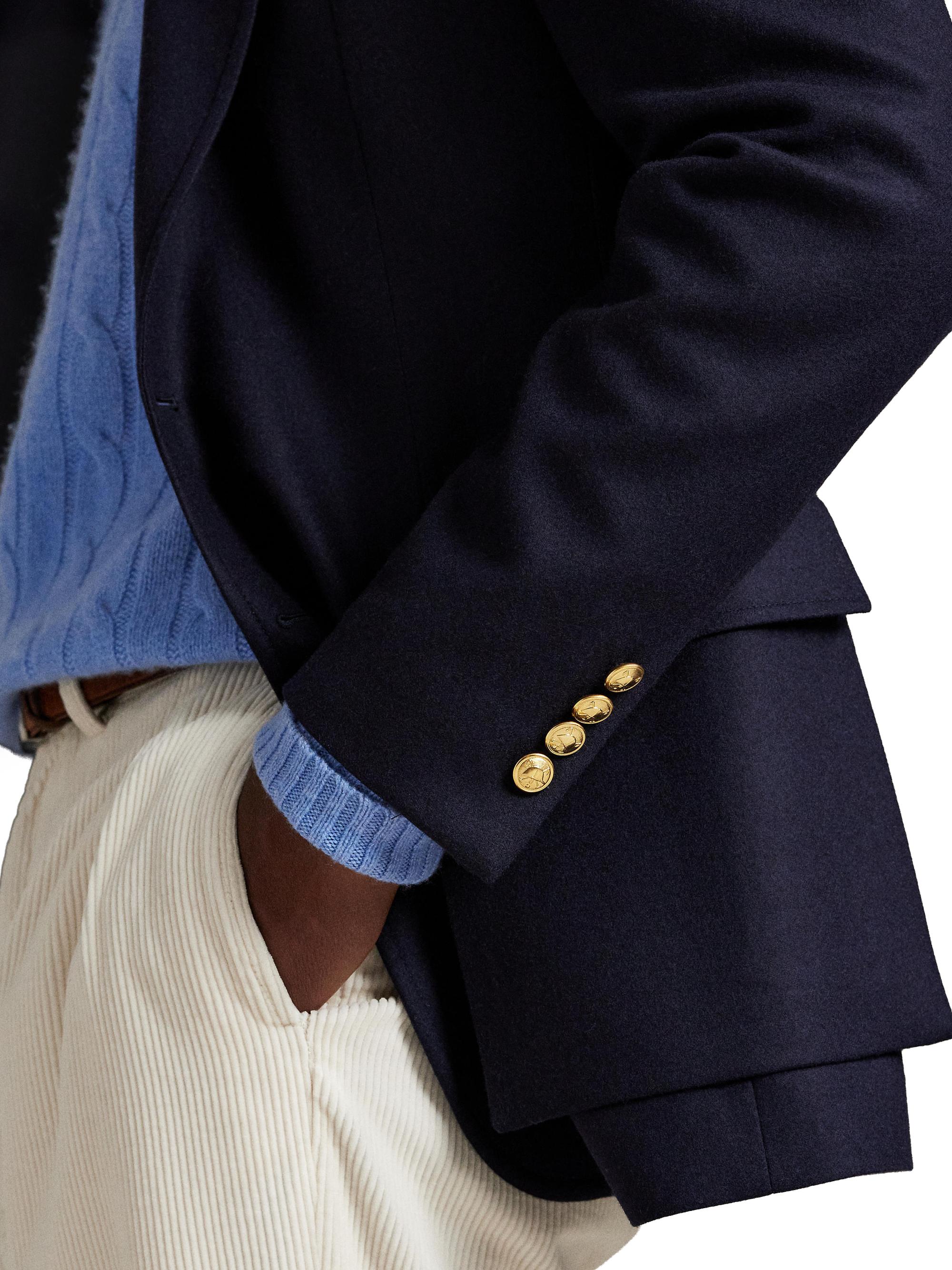 Polo Ralph Lauren The RL67 Wool Flannel Jacket | Saks Fifth Avenue