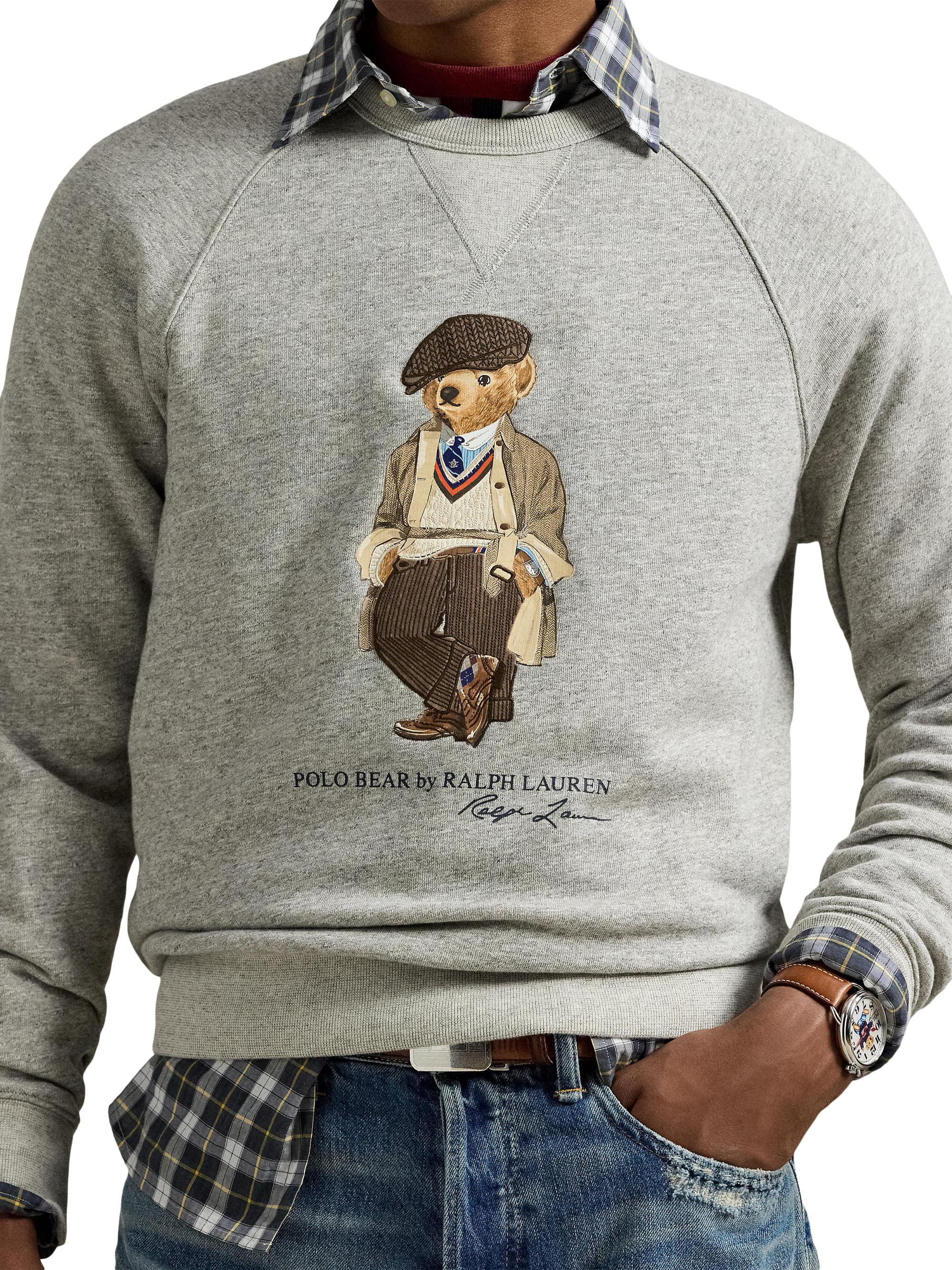 Polo Ralph Lauren Polo Bear Fleece Crewneck Sweatshirt | Saks