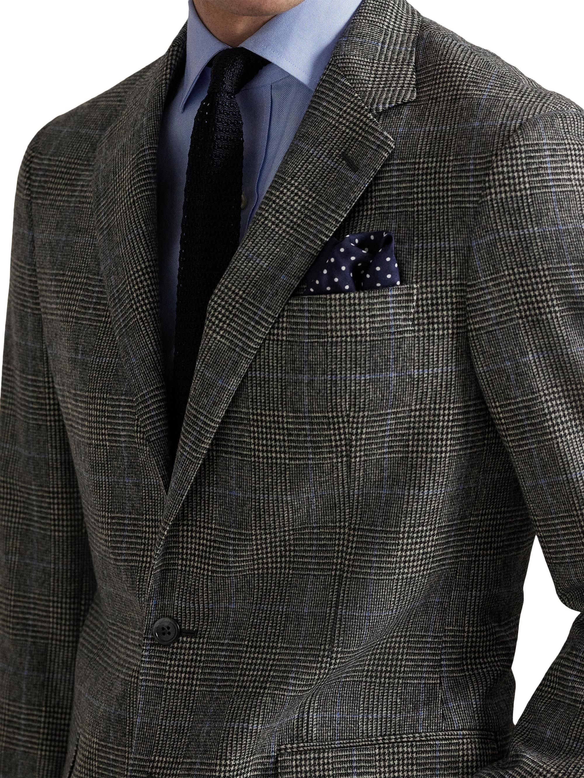 Polo Ralph Lauren Polo Tailored Glen Plaid Wool Suit | Saks Fifth