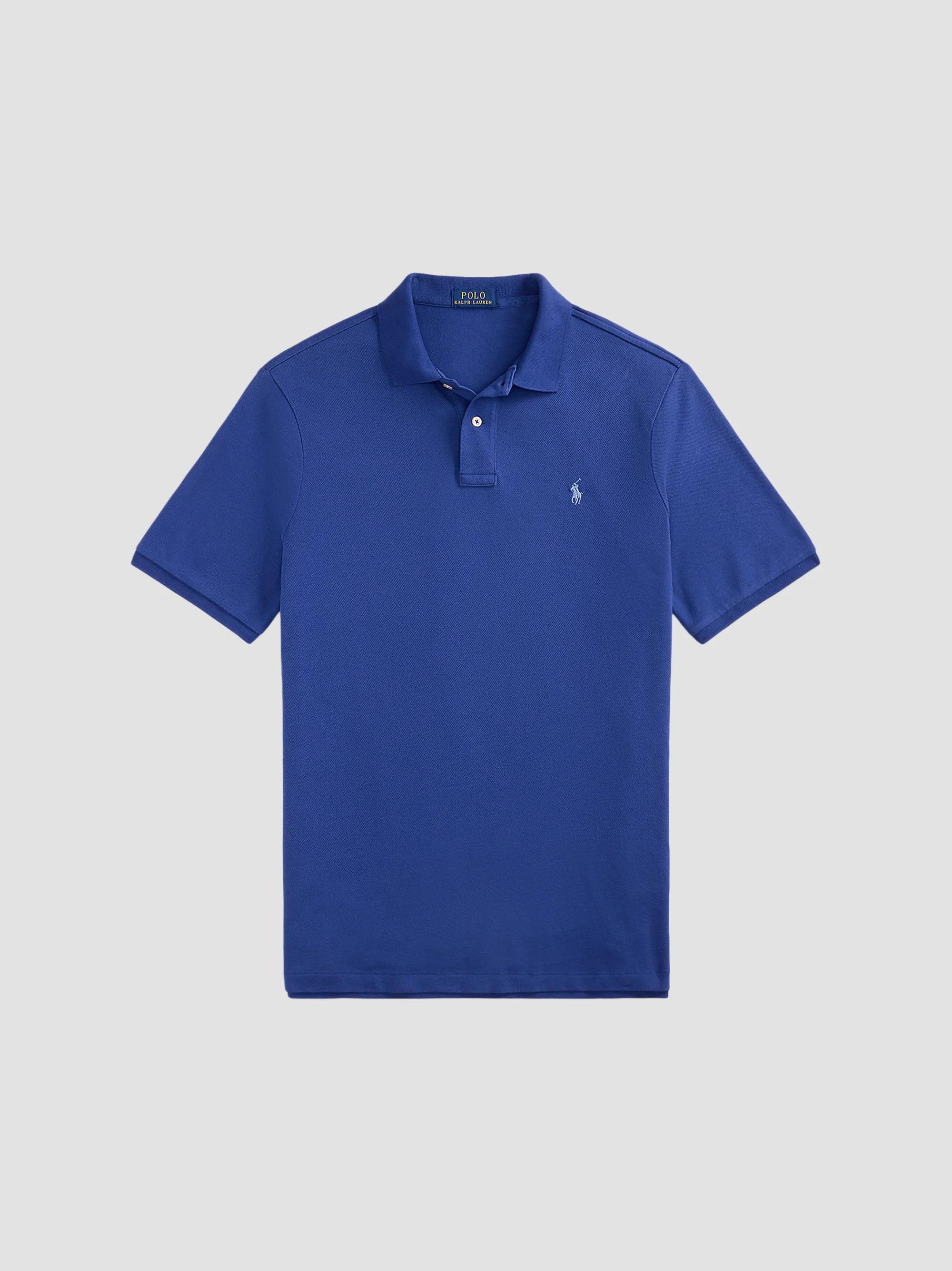 トップス Polo Ralph Lauren Polo Ralph Lauren Classic-Fit Stretch Mesh Zip Polo Shirt | Saks