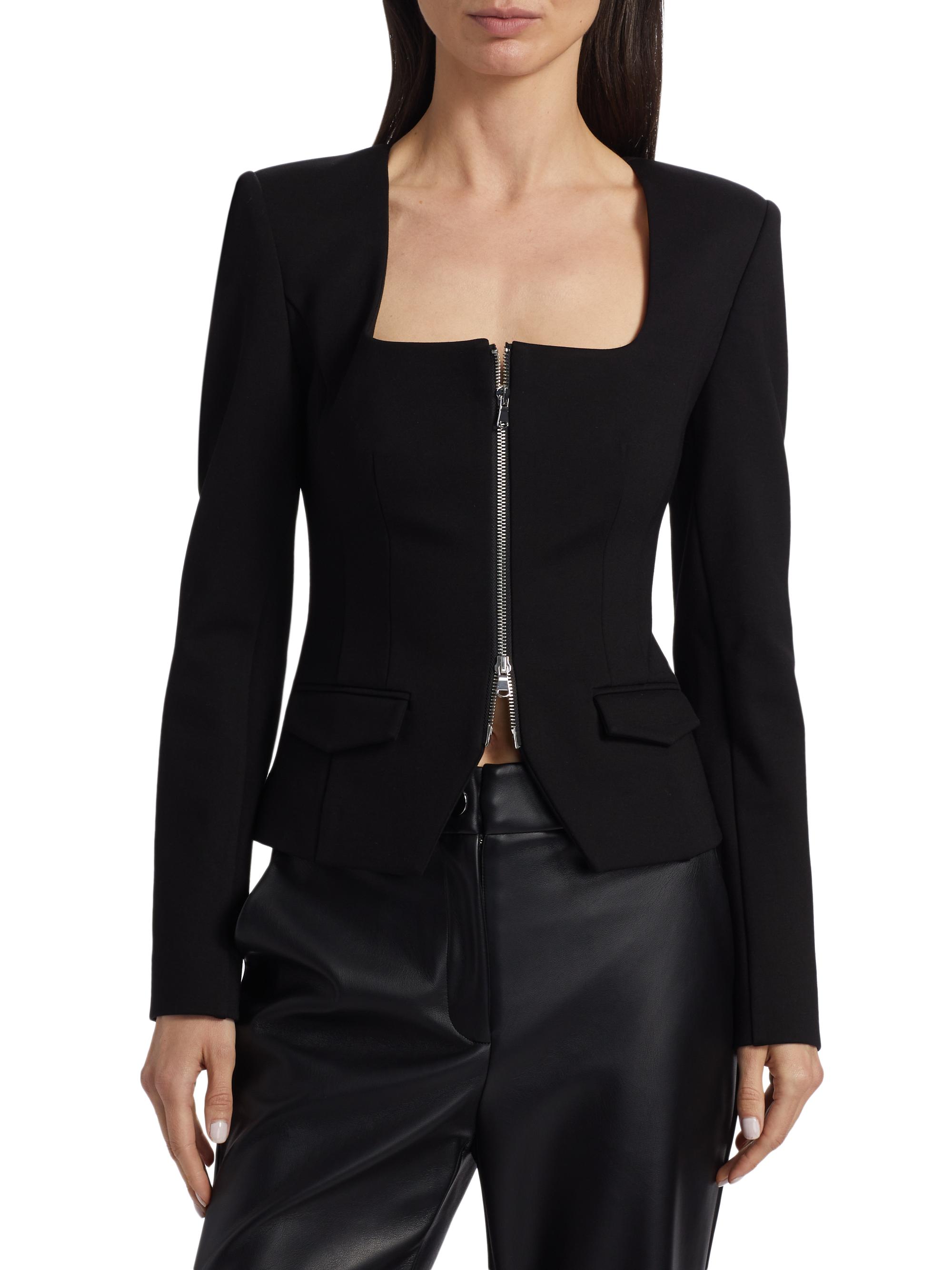 Toccin Koda Zip-Front Top | Saks Fifth Avenue