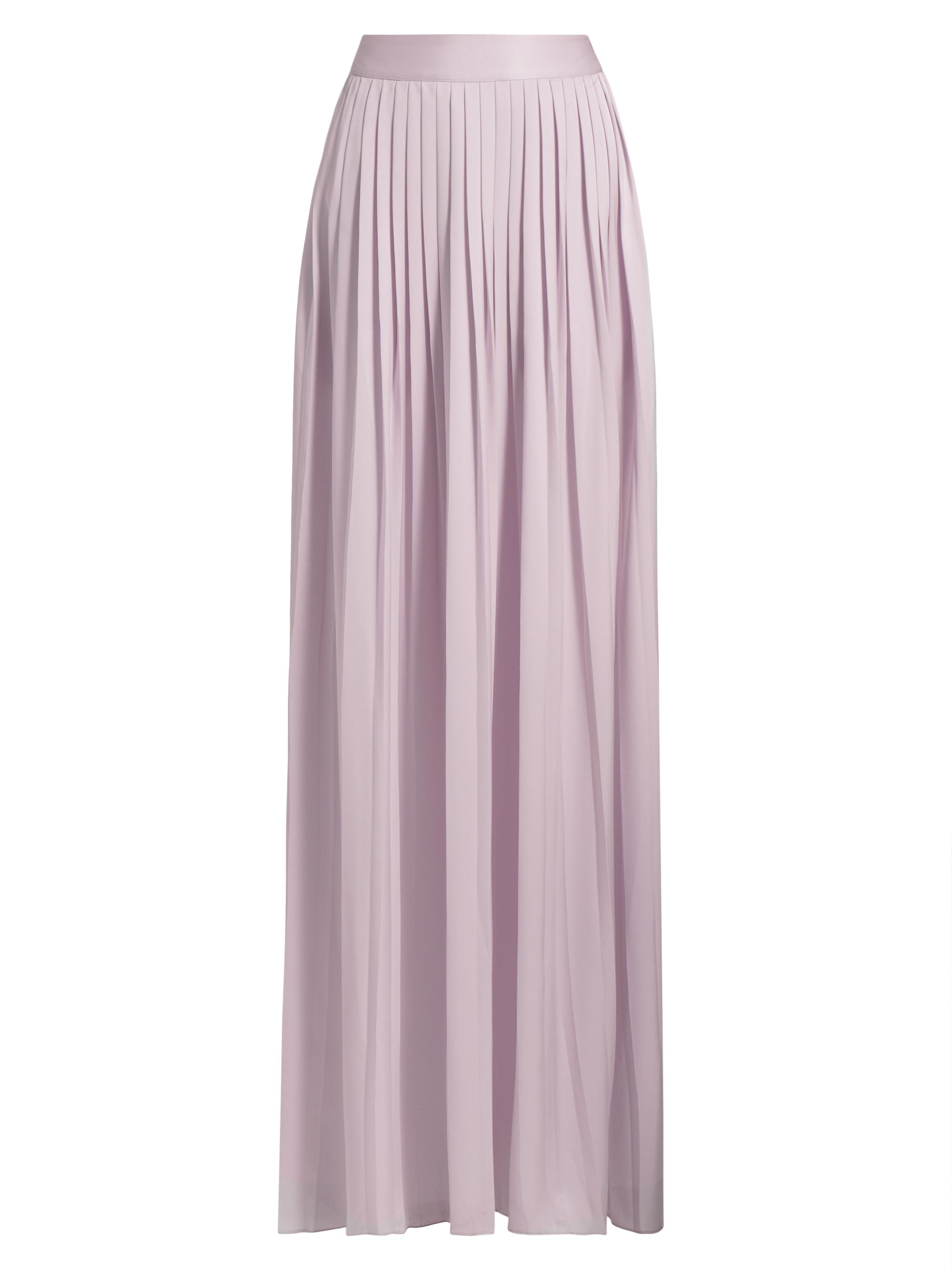 Toccin Women's Dillon Pleated Maxi Skirt - Lilac