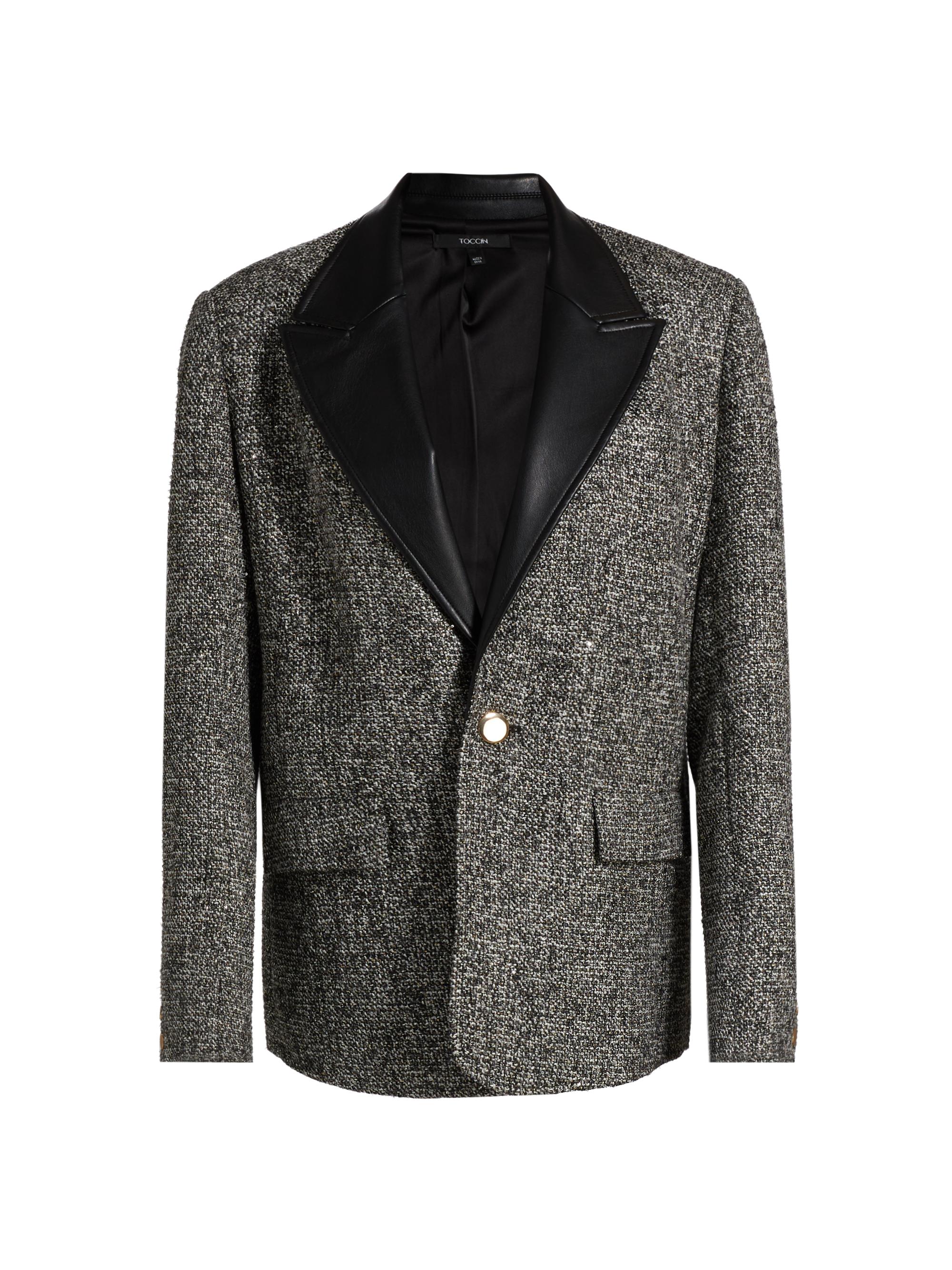 Zadig & Voltaire Verys Crinkled Leather Jacket | Saks Fifth Avenue