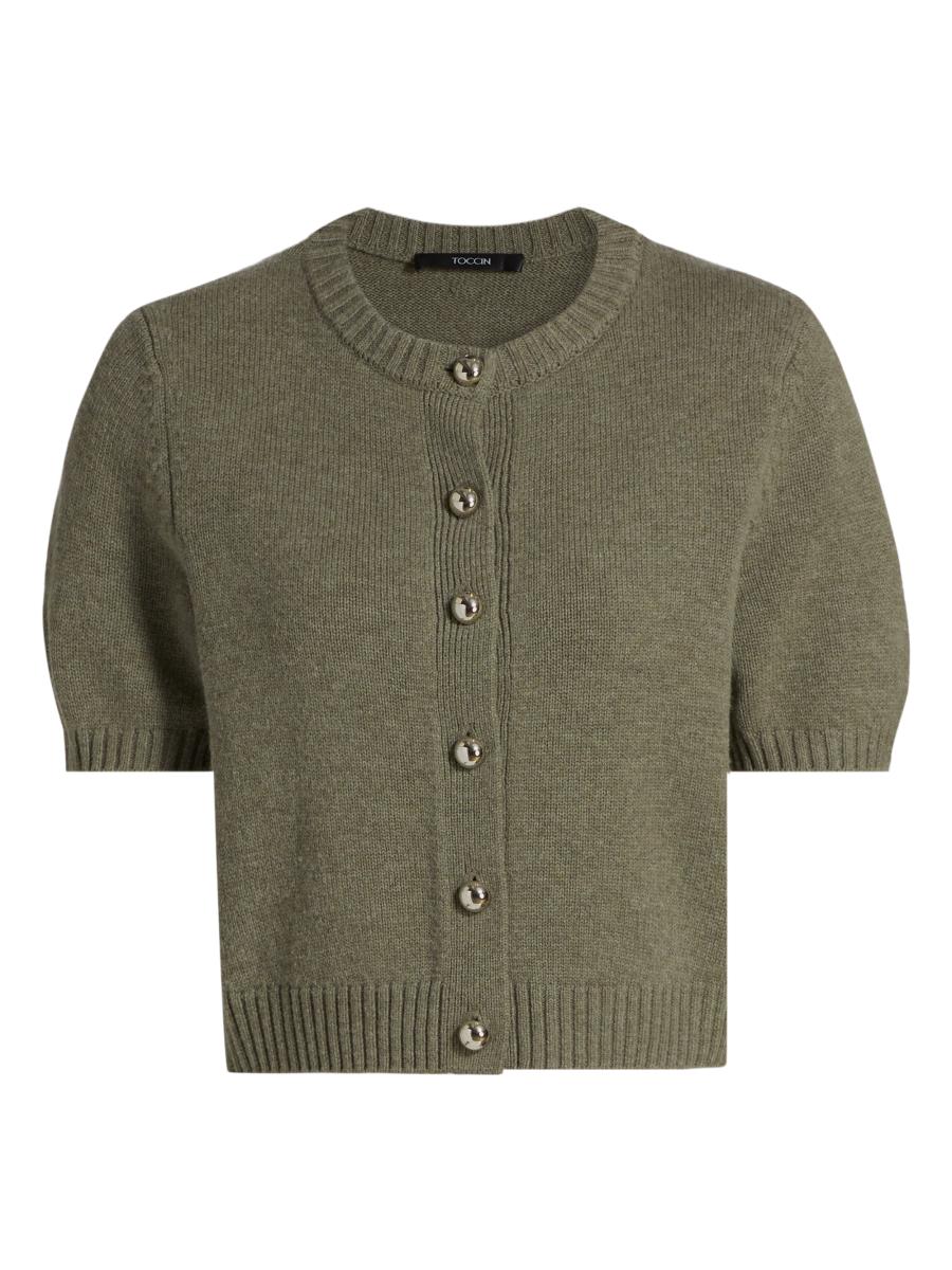 Toccin Pippa Short-Sleeve Cardigan | Saks Fifth Avenue