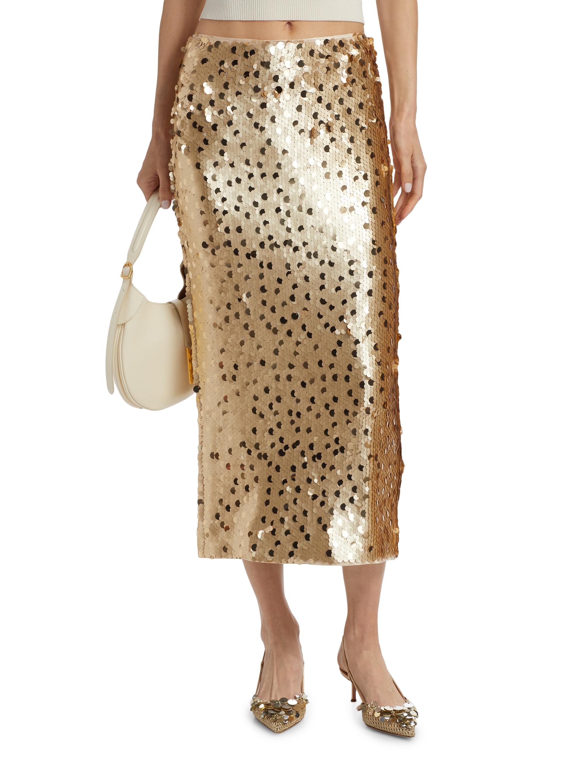 Toccin Leilani Sequined Pencil Skirt | Saks Fifth Avenue