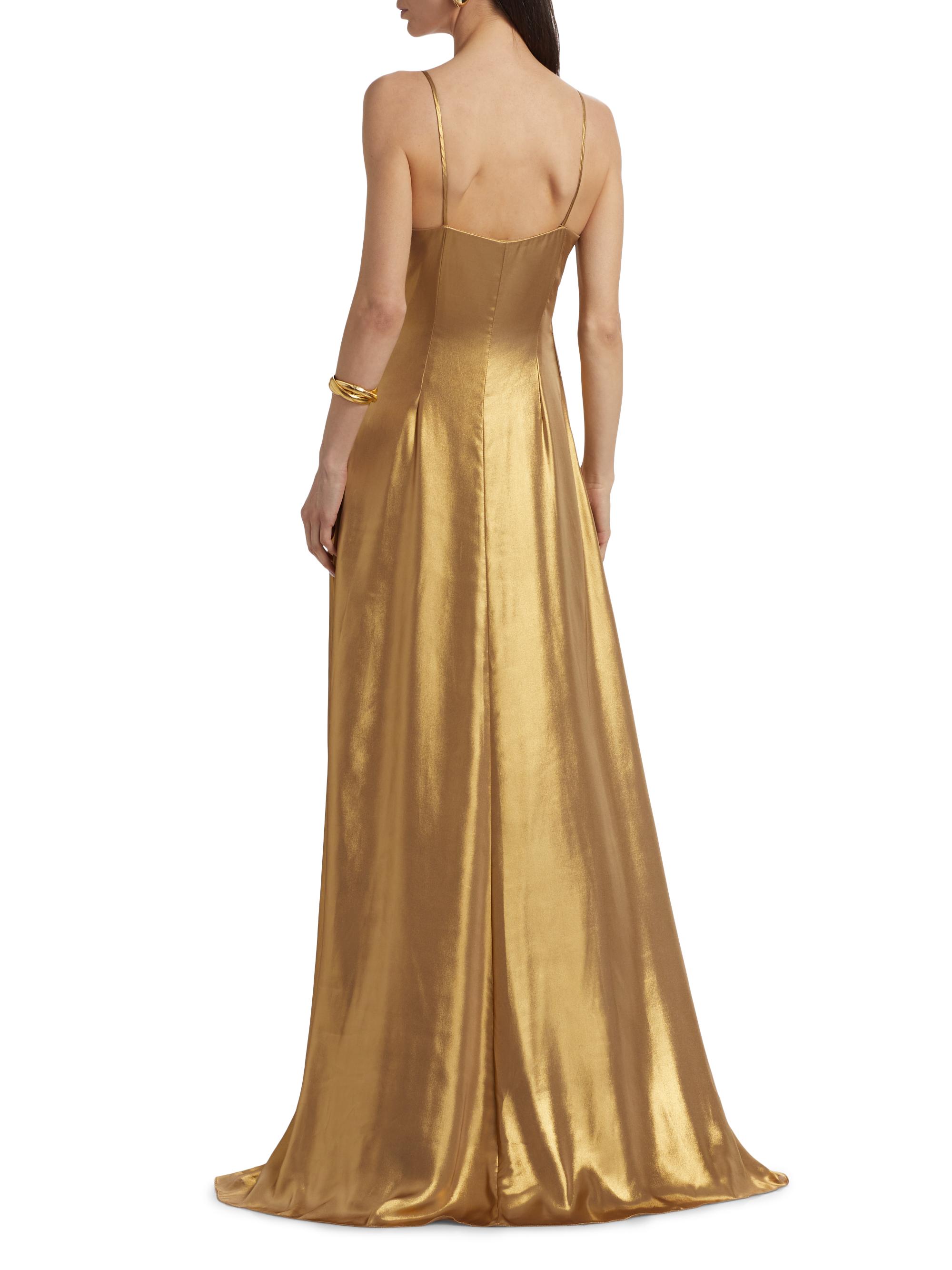 antique gold bridesmaid dresses Mismatched Champagne Gold Mermaid Simple Bridesmaid Dresses WG901 –  SposaBridal main image 0