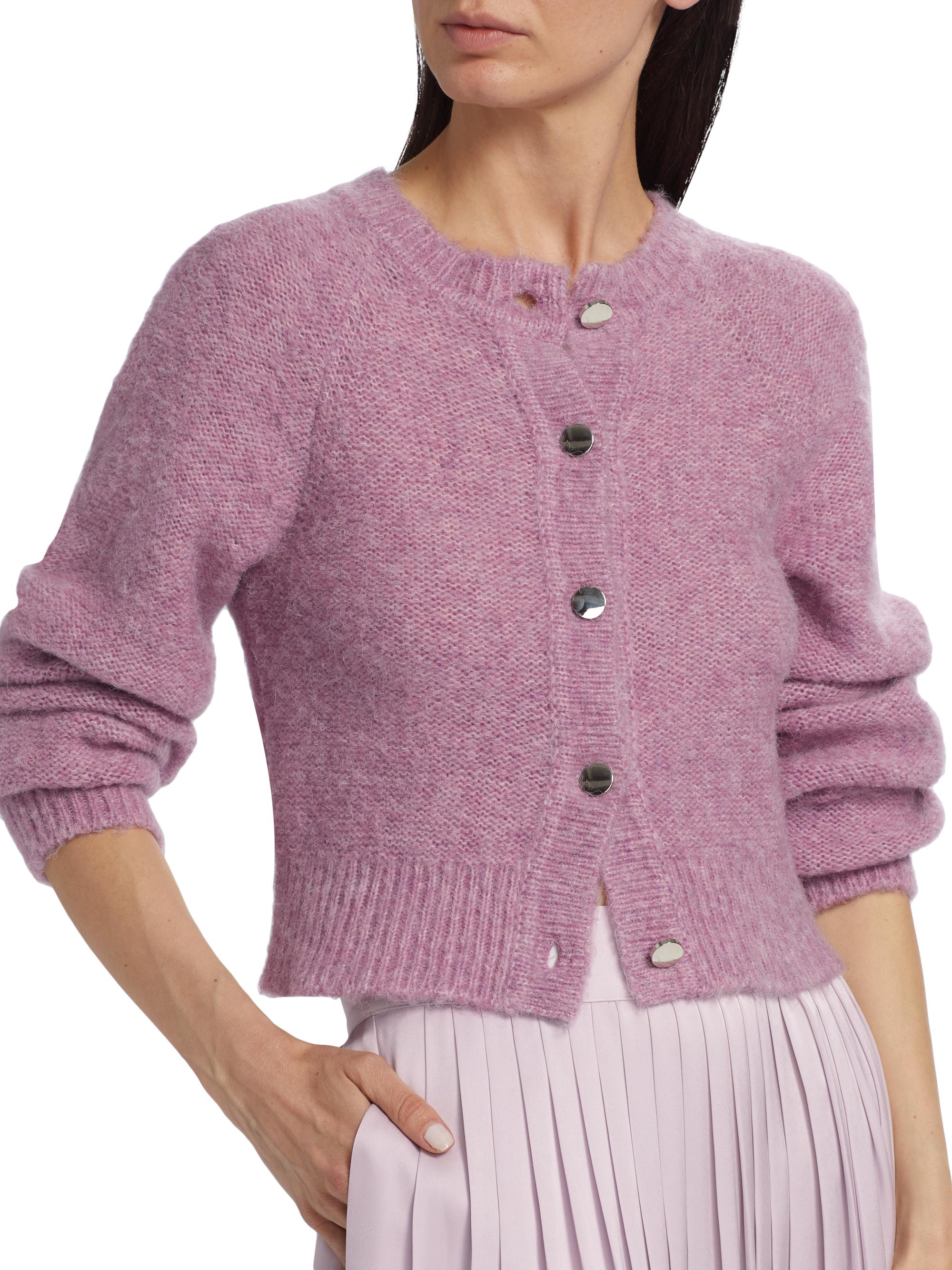 Toccin Samara Fuzzy Raglan-Sleeve Cardigan | Saks Fifth Avenue