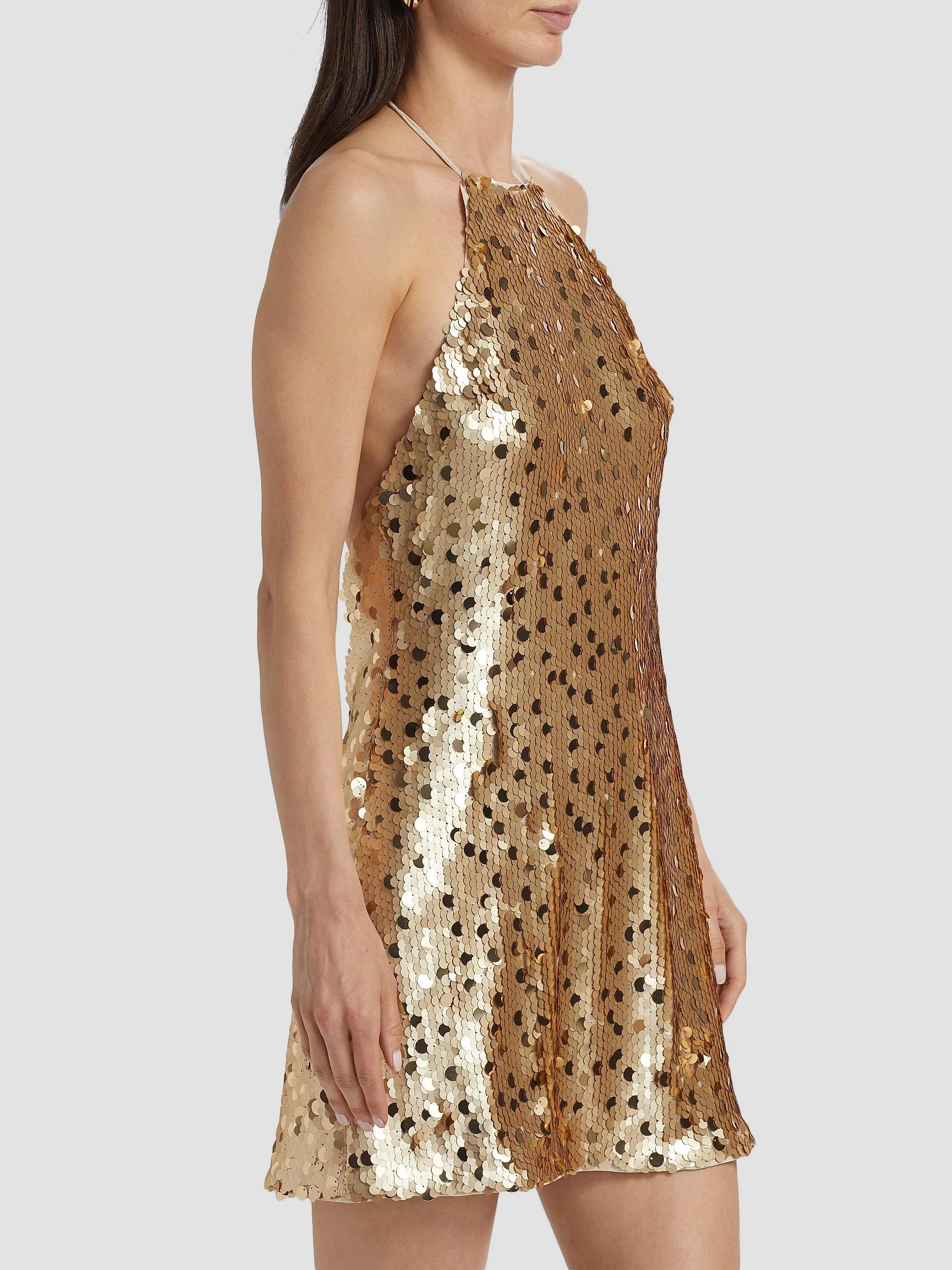 Toccin Micky Sequin Shift Minidress | Saks Fifth Avenue