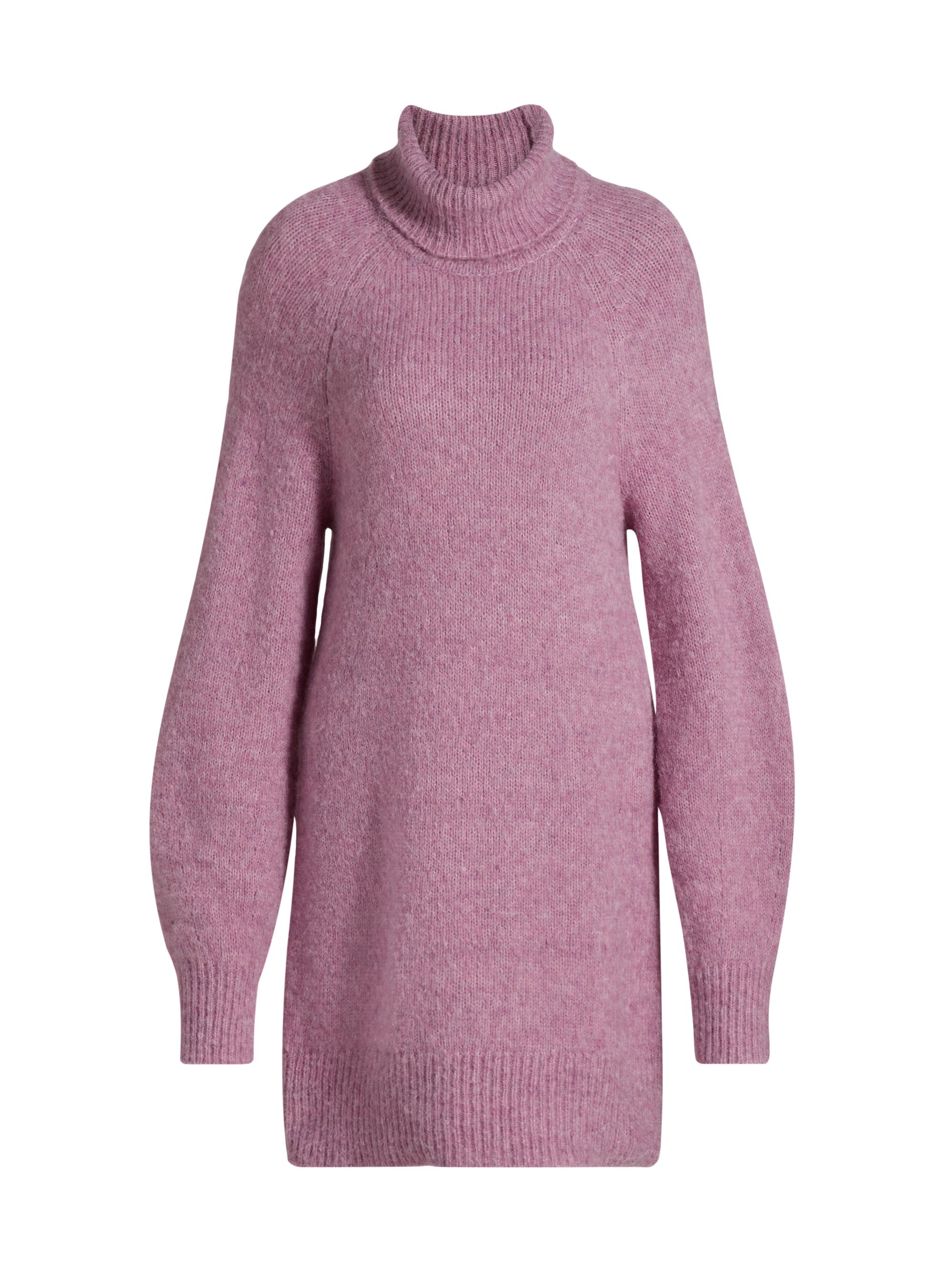 Toccin Women's Lena Turtleneck Minidress - Mauve