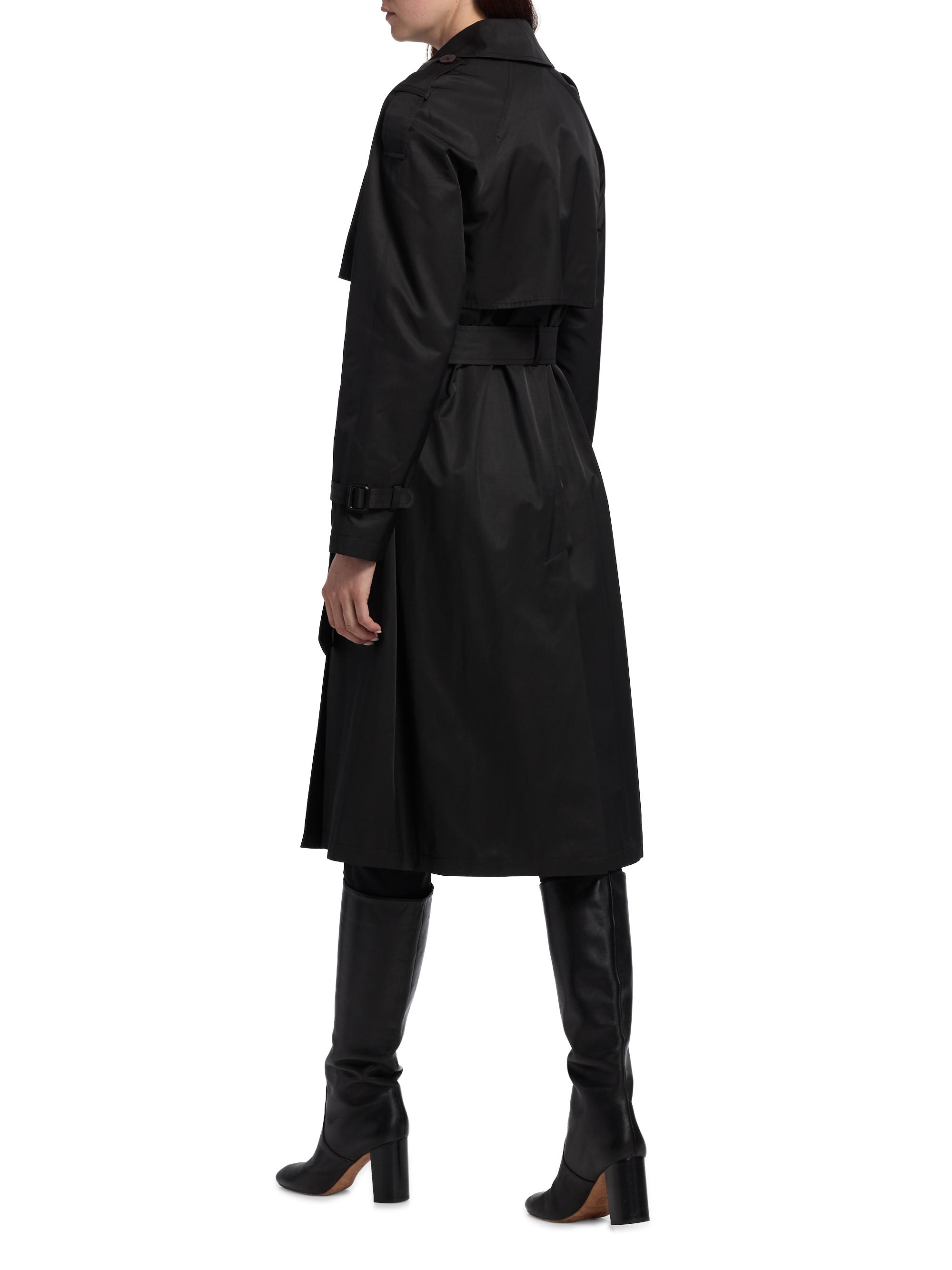 If Only Studio Double-Breasted Trench Coat | Saks Fifth Avenue