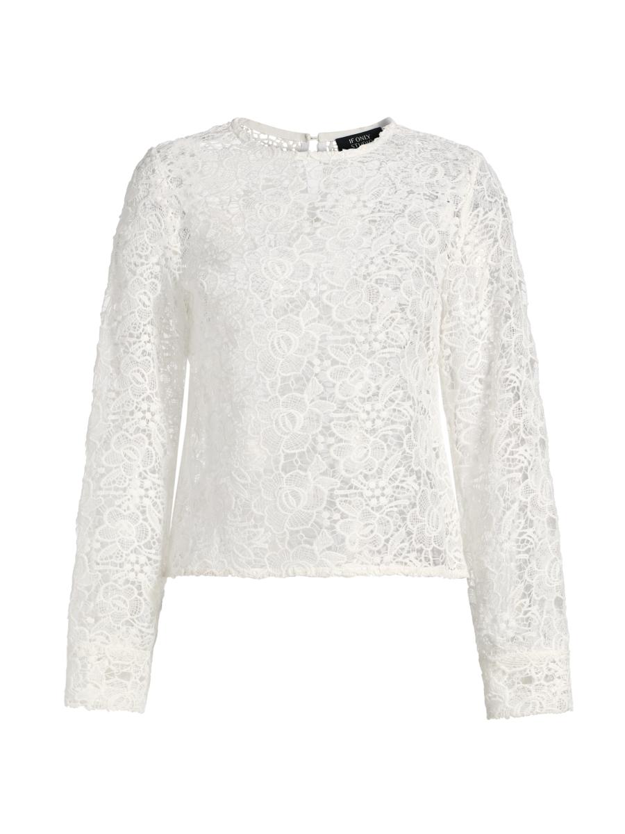If Only Studio Lace Top | Saks Fifth Avenue