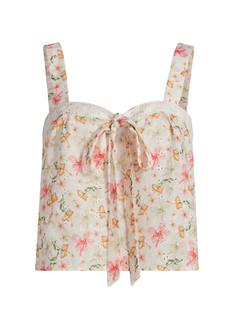If Only Studio Women's Floral Cami Top In Multi