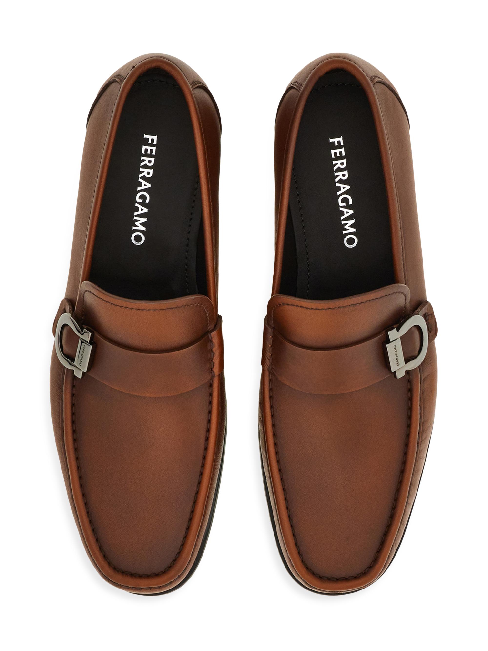 FERRAGAMO Caspian Leather Loafers | Saks Fifth Avenue