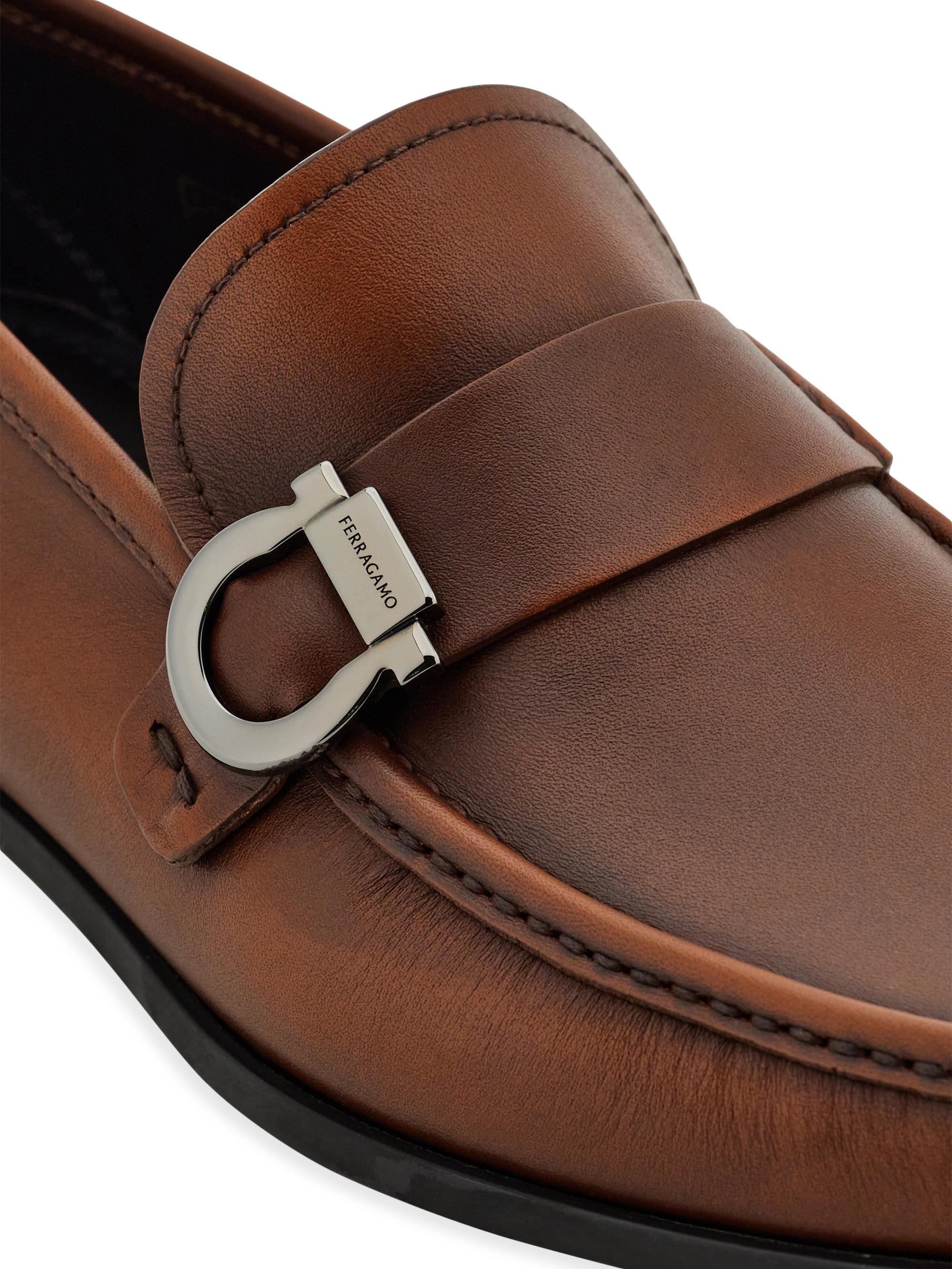 FERRAGAMO Caspian Leather Loafers | Saks Fifth Avenue