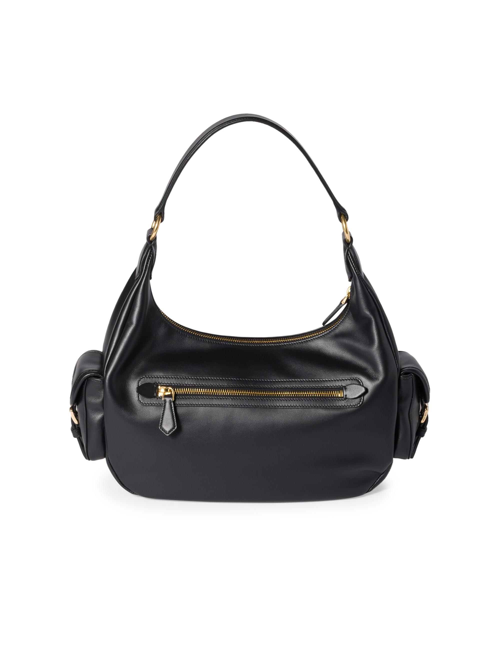 Miu Miu Pocket Leather Shoulder Bag | Saks Fifth Avenue