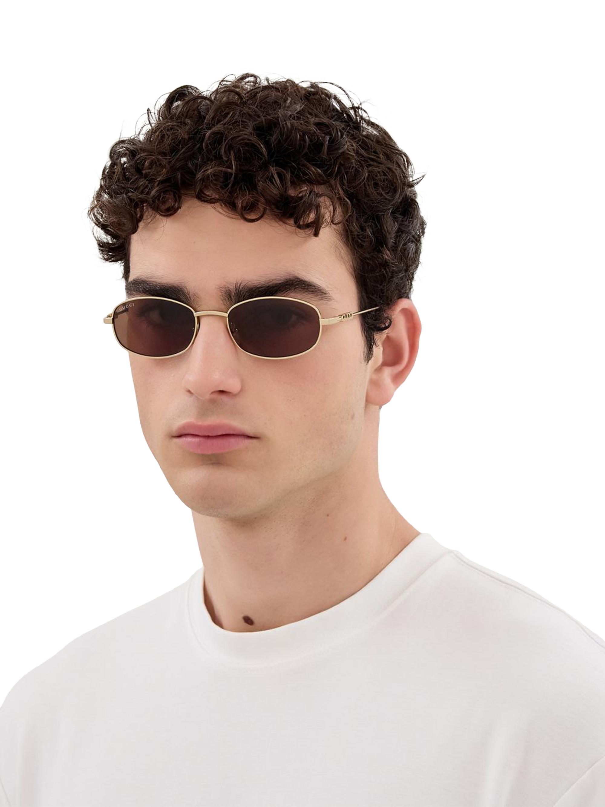 Gucci Gucci Block 54MM Oval Sunglasses | Saks Fifth Avenue
