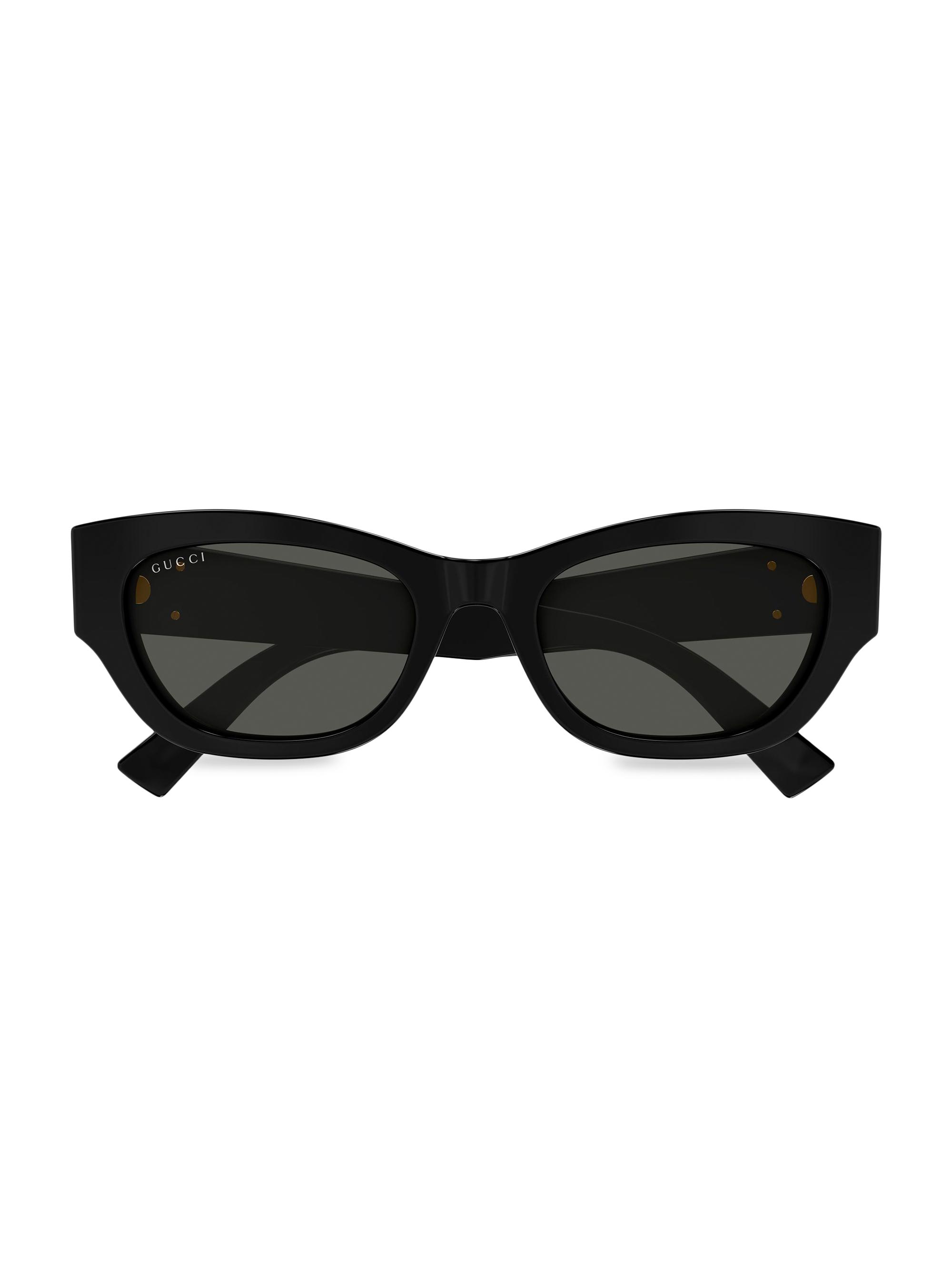 Gucci GG Extruded 53MM Cat-Eye Sunglasses | Saks Fifth Avenue