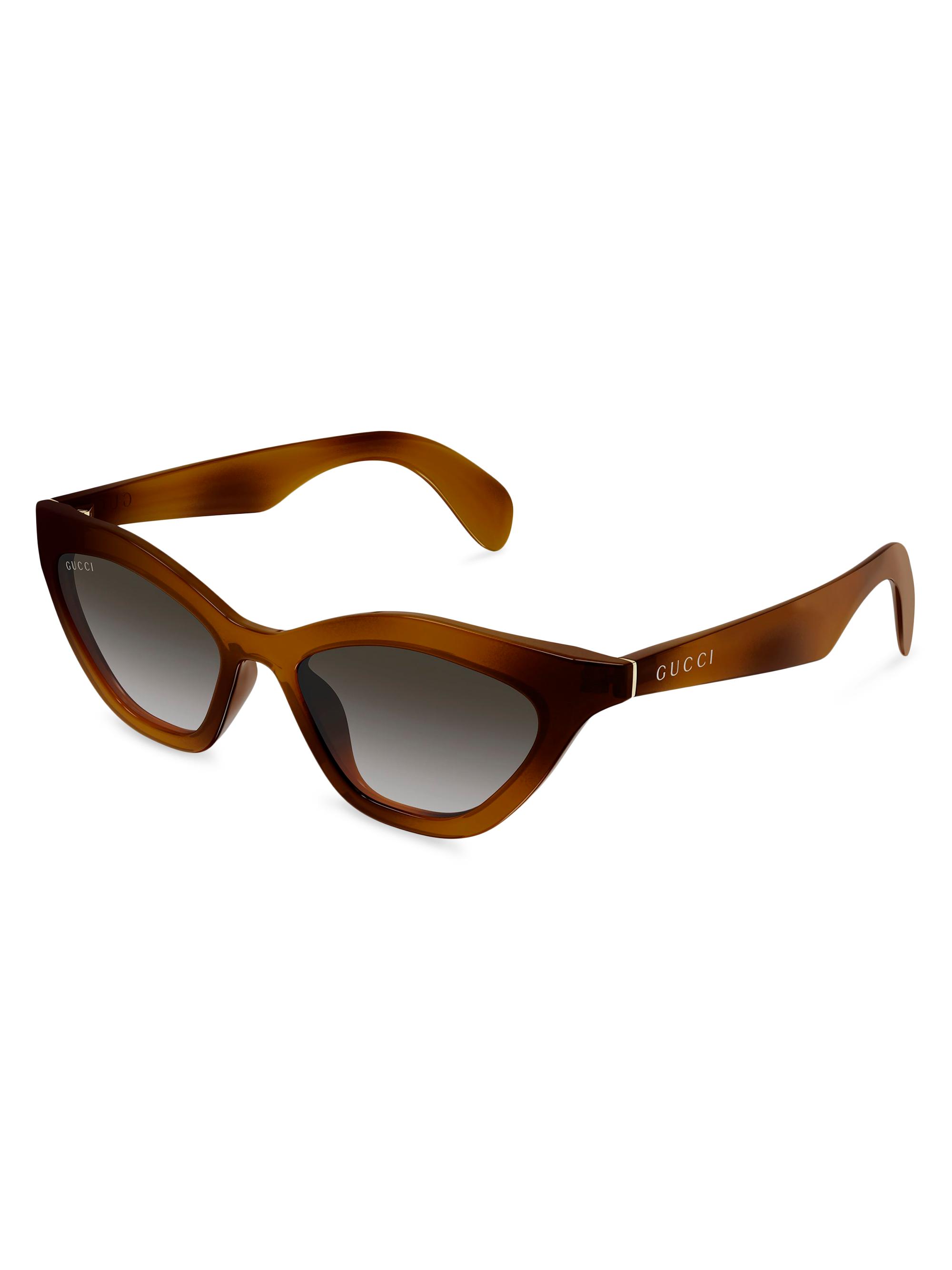 Gucci Thickness 54MM Cat-Eye Sunglasses | Saks Fifth Avenue
