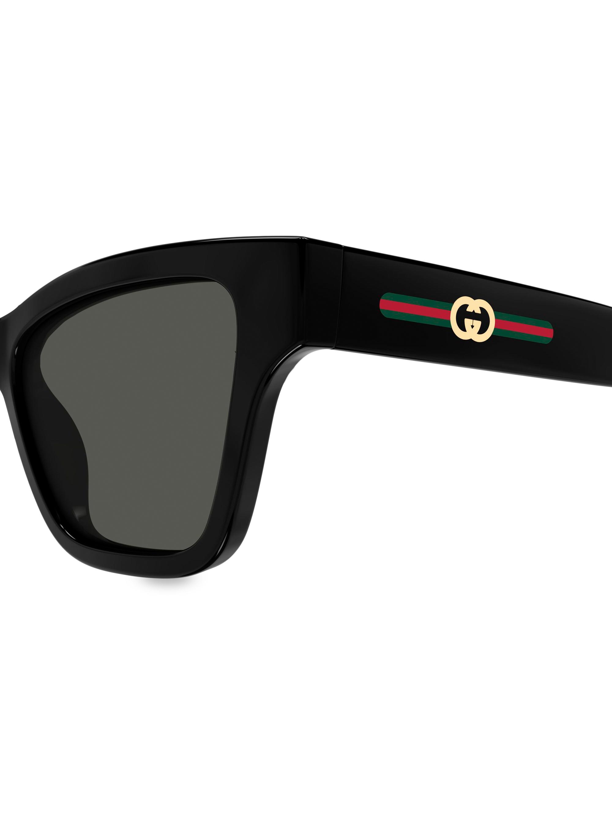 Gucci Gucci Lines 53MM Cat-Eye Sunglasses | Saks Fifth Avenue