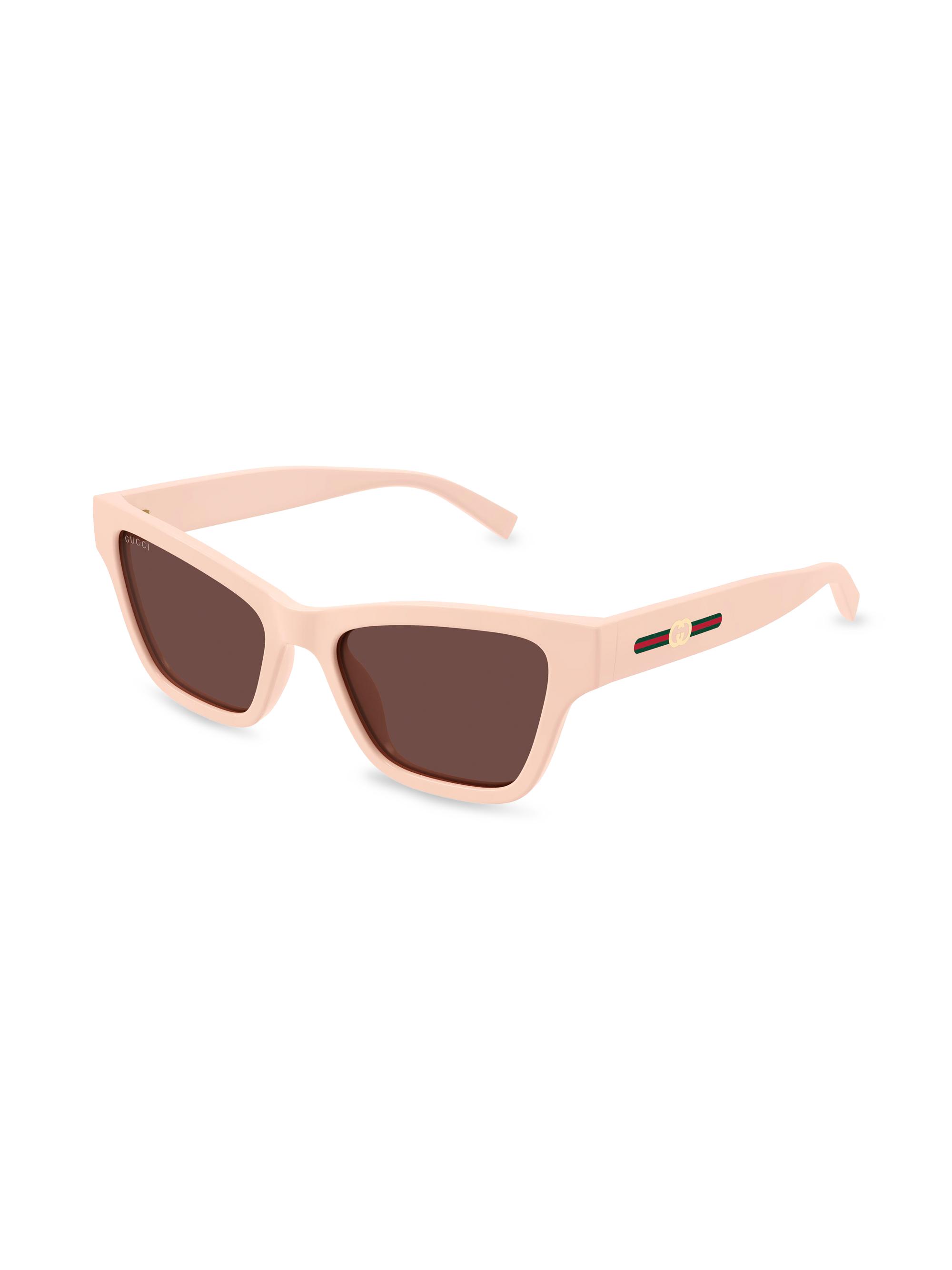 Gucci Women's  Lines 53MM Cat-Eye Sunglasses - Pink