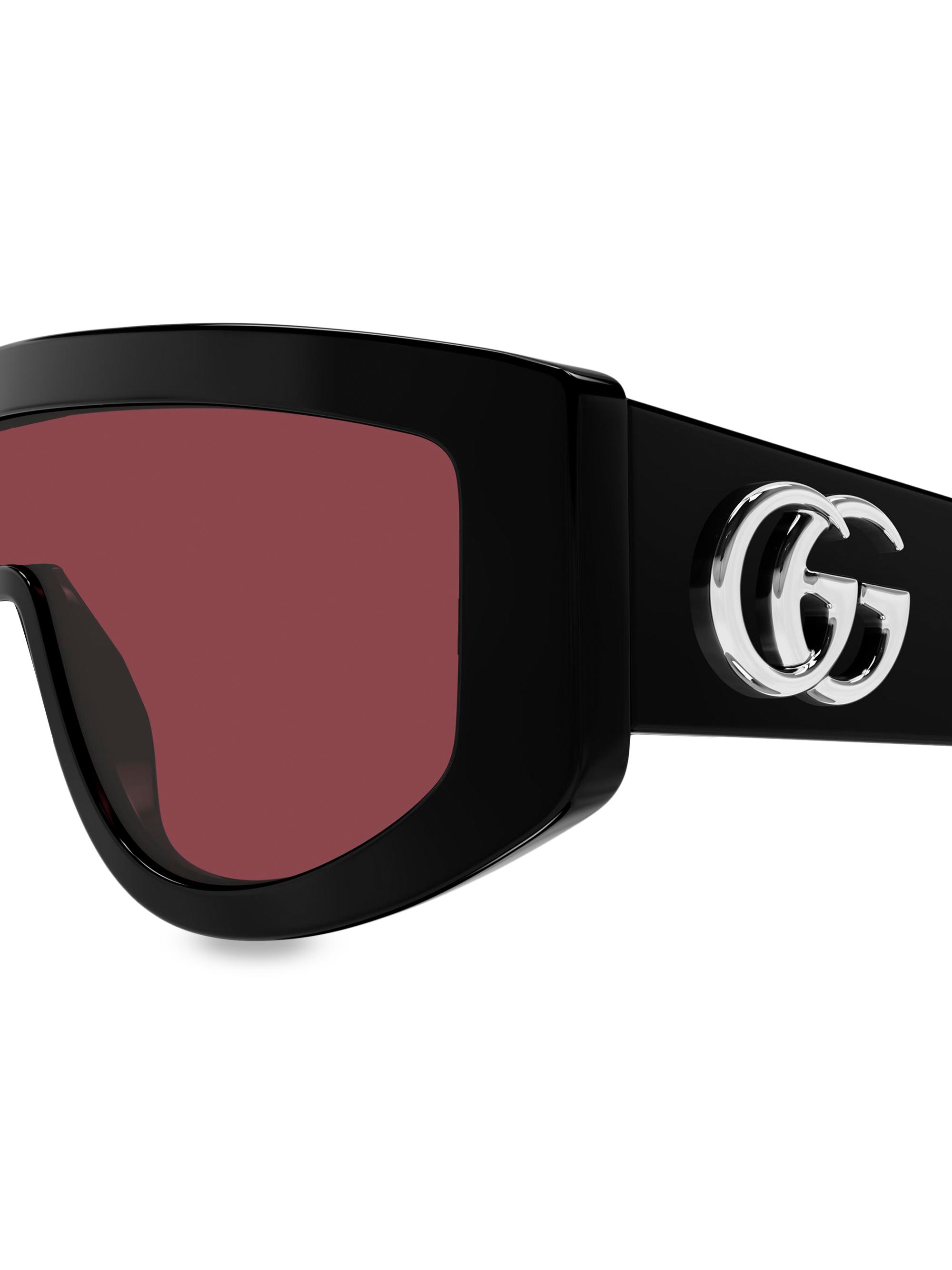 Gucci GG Extruded 99MM Mask Sunglasses | Saks Fifth Avenue