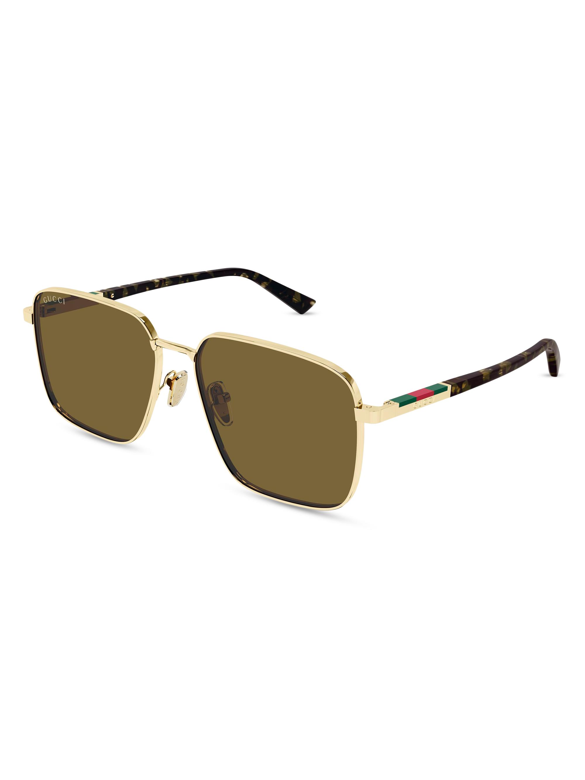 Gucci Subtle Web 60MM Square Sunglasses | Saks Fifth Avenue