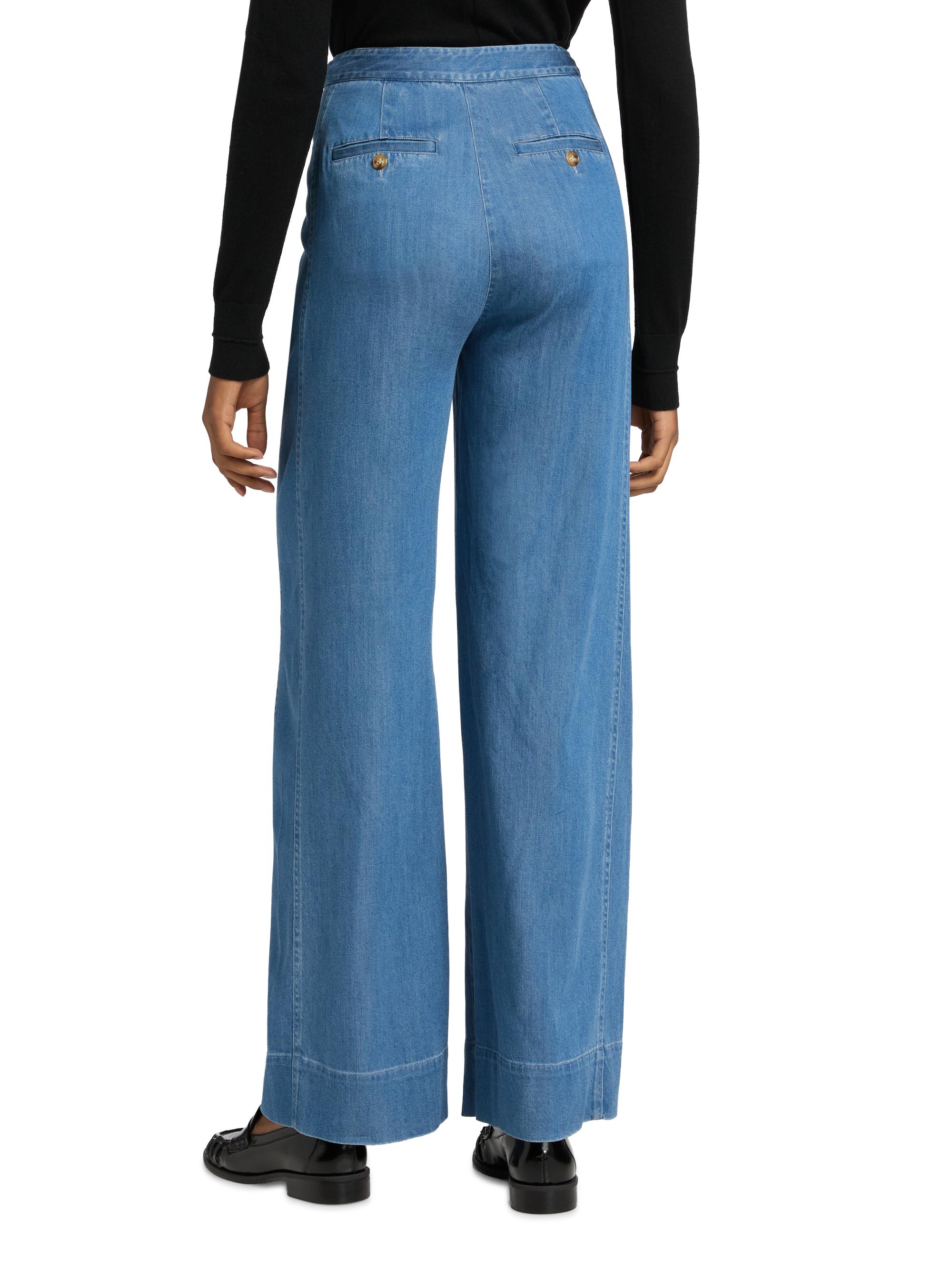 Derek Lam 10 Crosby Eli Wide-Leg Trousers | Saks Fifth Avenue