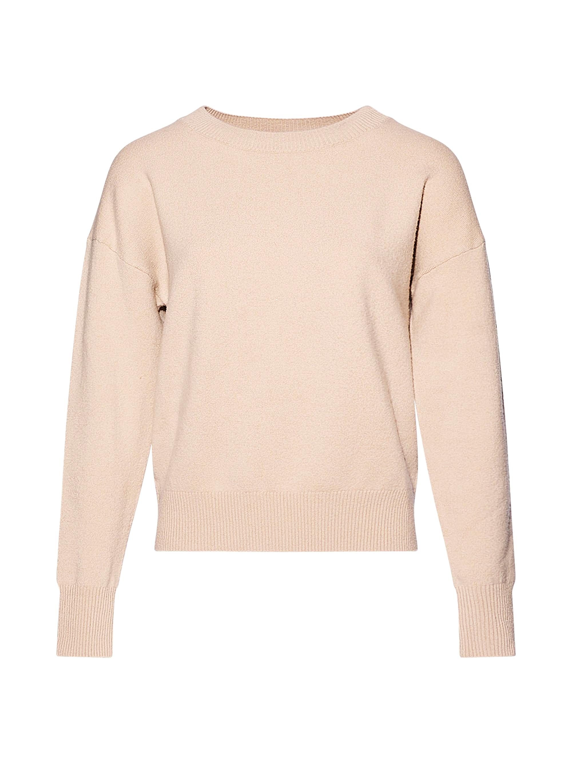 Yves Salomon Women's Wool Crewneck Sweater - Ficelle
