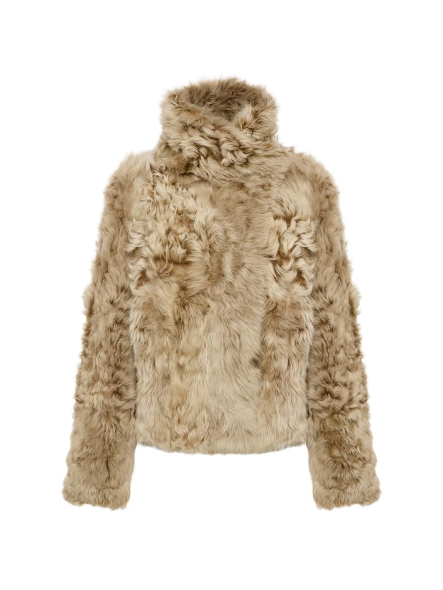 Yves Salomon Women's Veste Reversible Leather & Shearling Jacket In Green