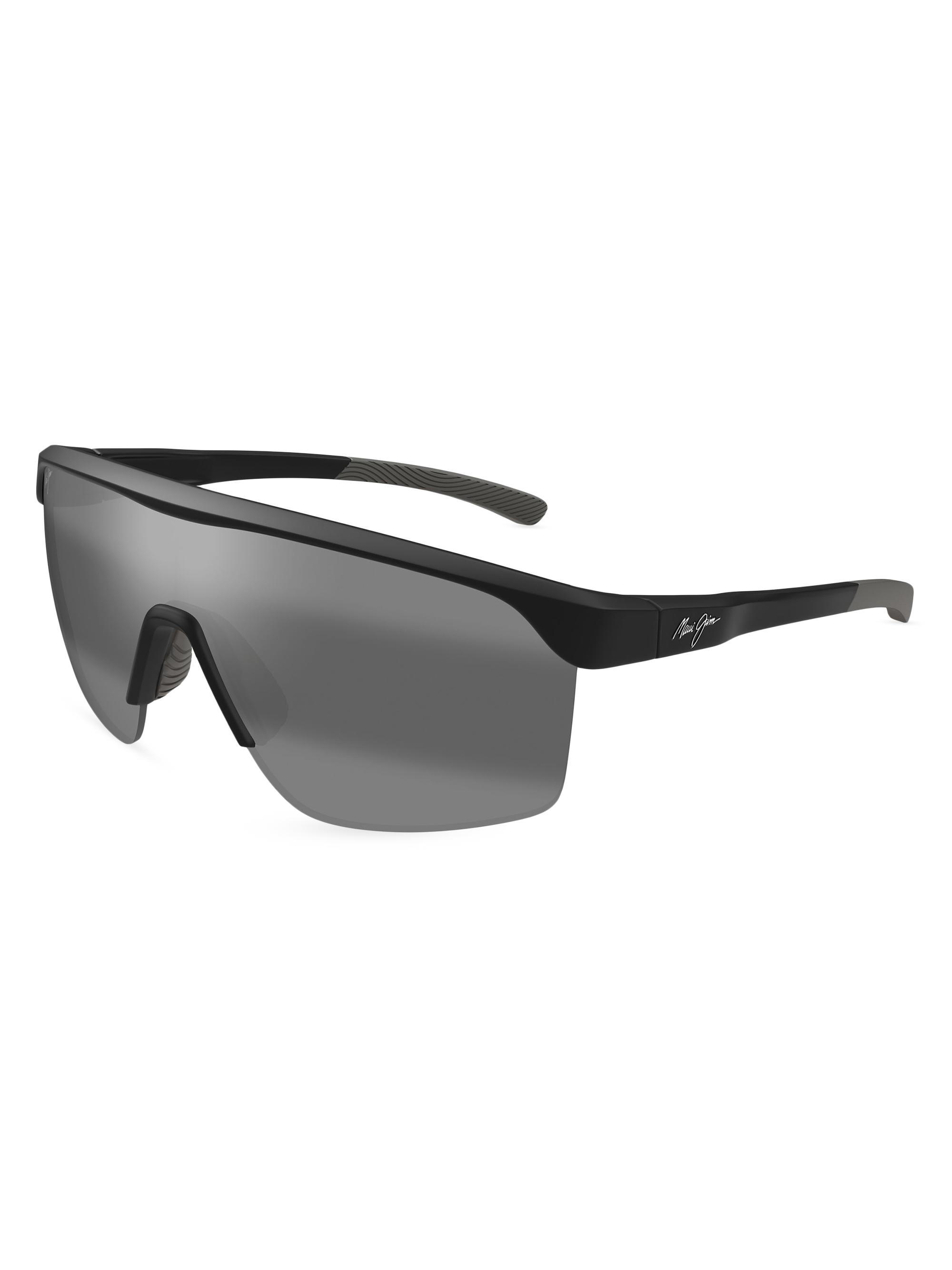 Maui Jim Men's 99MM Shield Sunglasses - Black