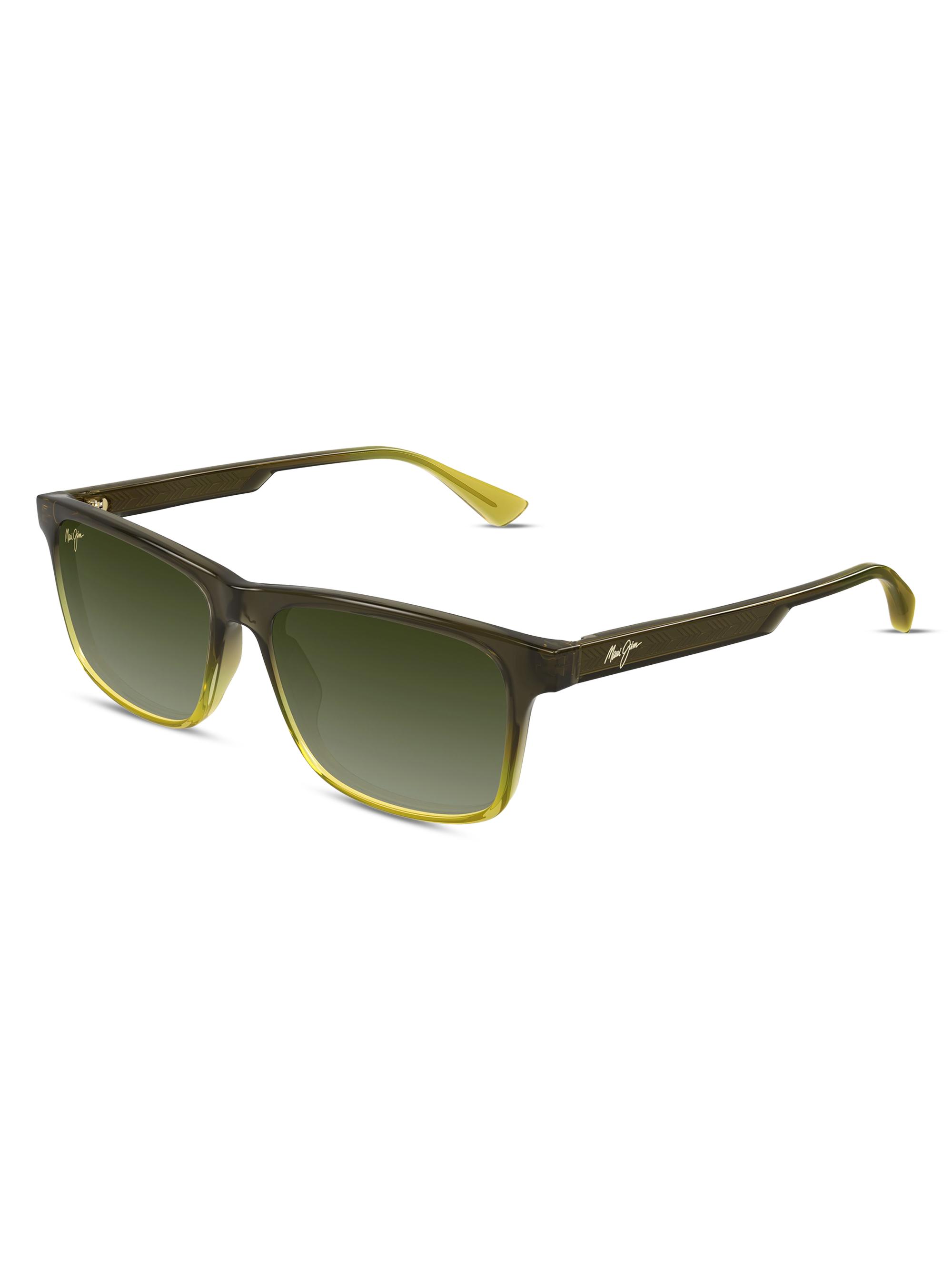 Maui Jim Men's 55MM Rectangular Sunglasses - Green