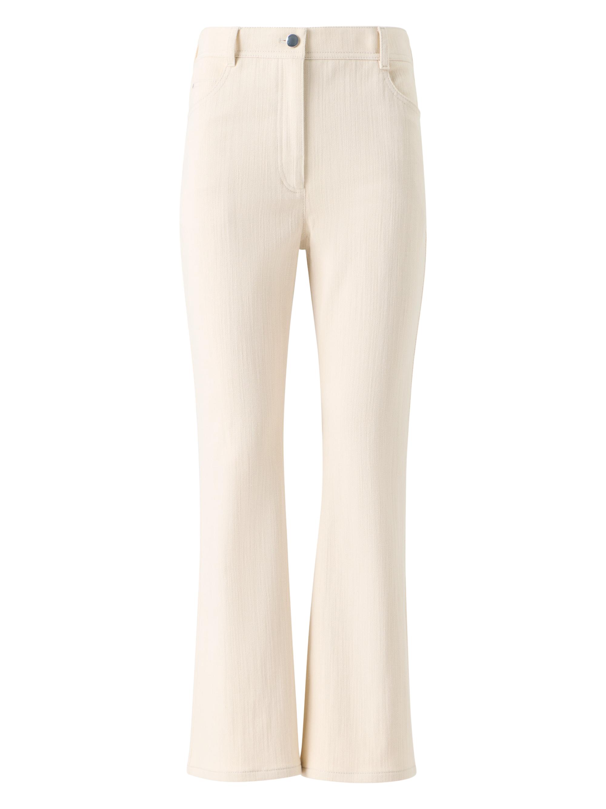 Akris punto Women's Cali Bootcut Crop Jeans -