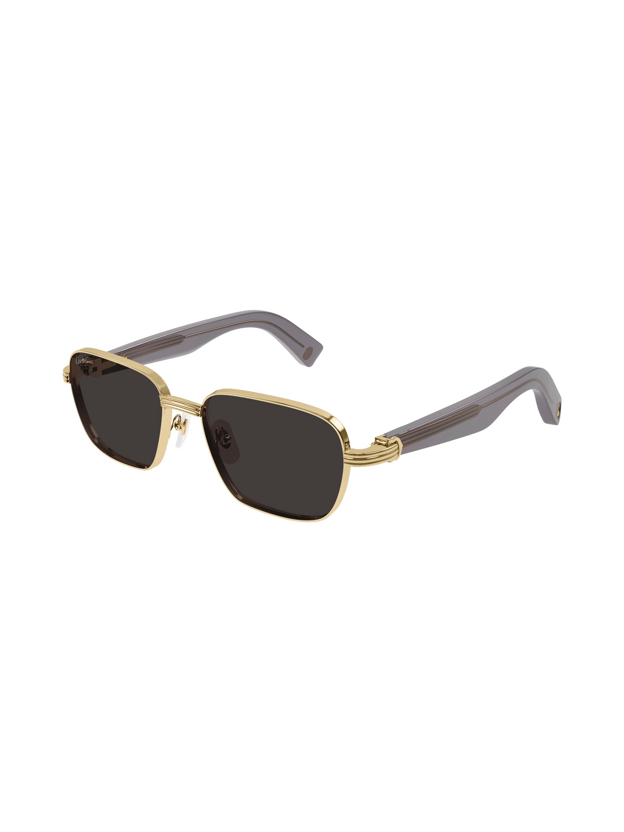 fnhasa Cartier Cartier Santos Classic 60MM Navigator Sunglasses | Saks Fifth Avenue
