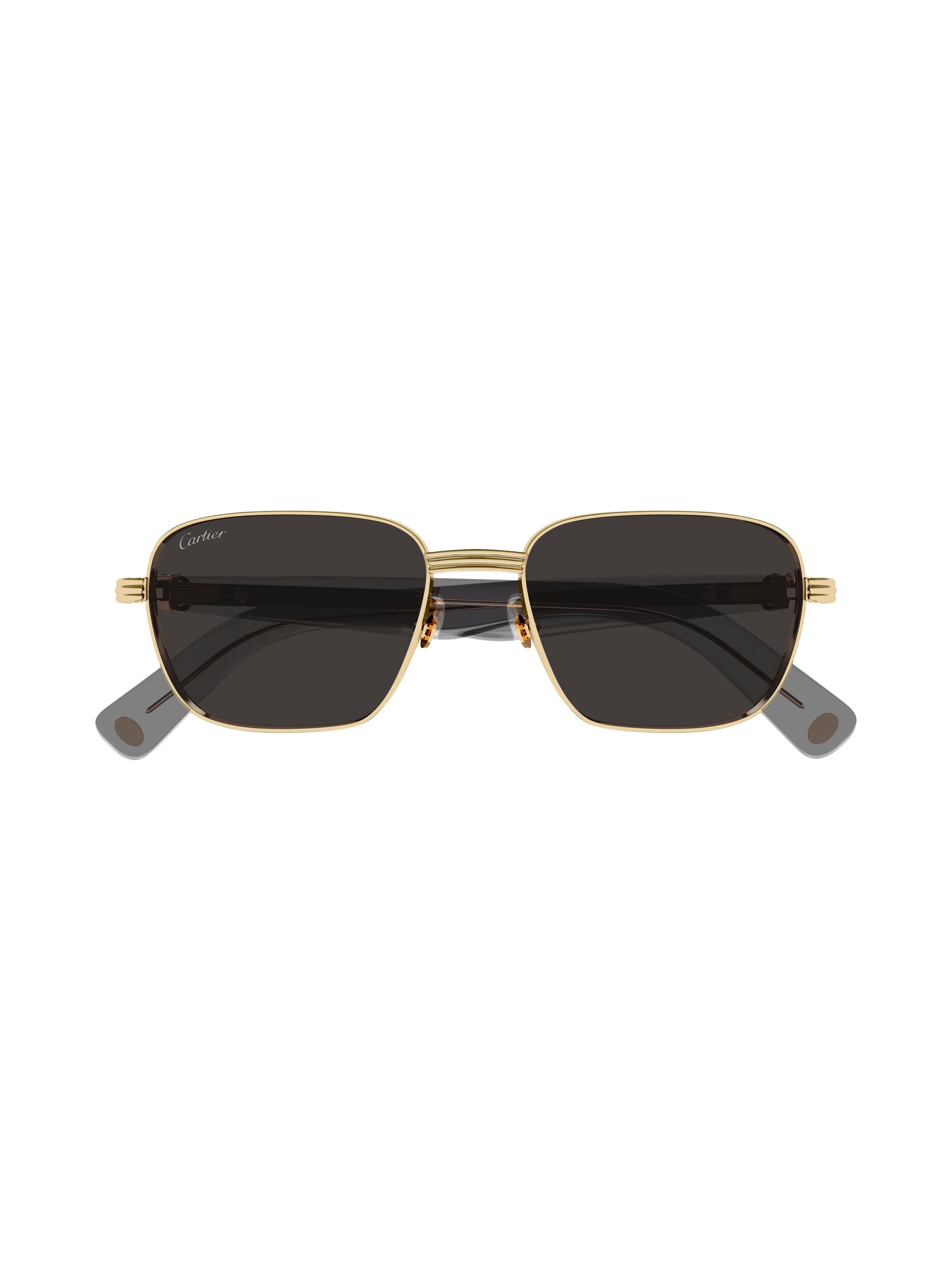 Cartier Première De Cartier 53MM Square Sunglasses | Saks Fifth Avenue