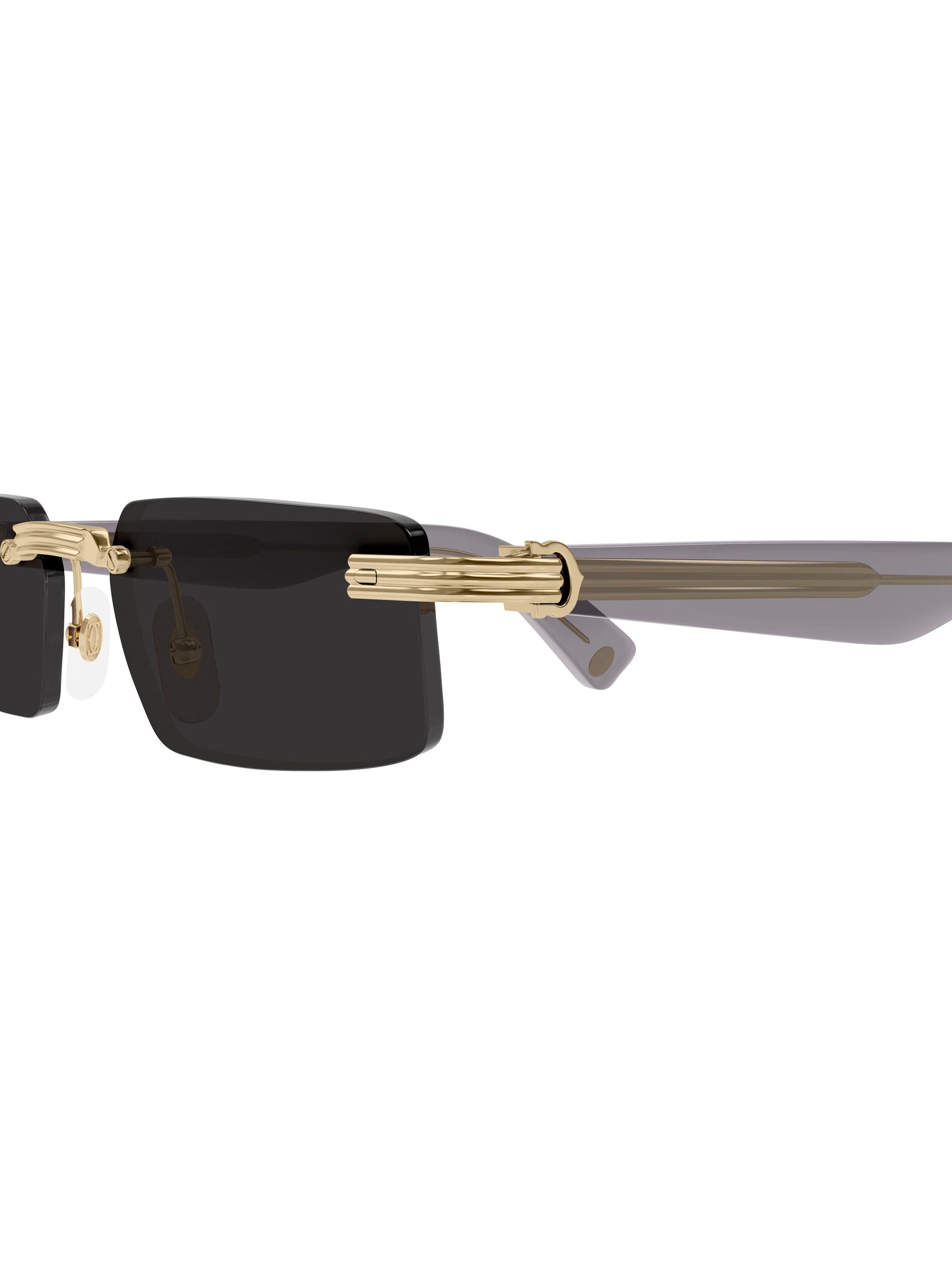 Cartier Première De Cartier 55MM Rectangular Sunglasses | Saks