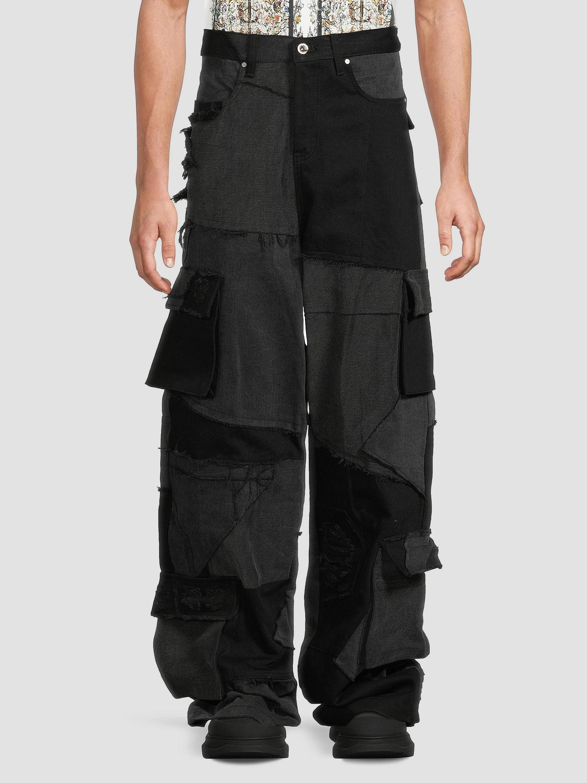 WHO DECIDES WAR Destroyed Paneled Cargo Pants | Saks Fifth Avenue