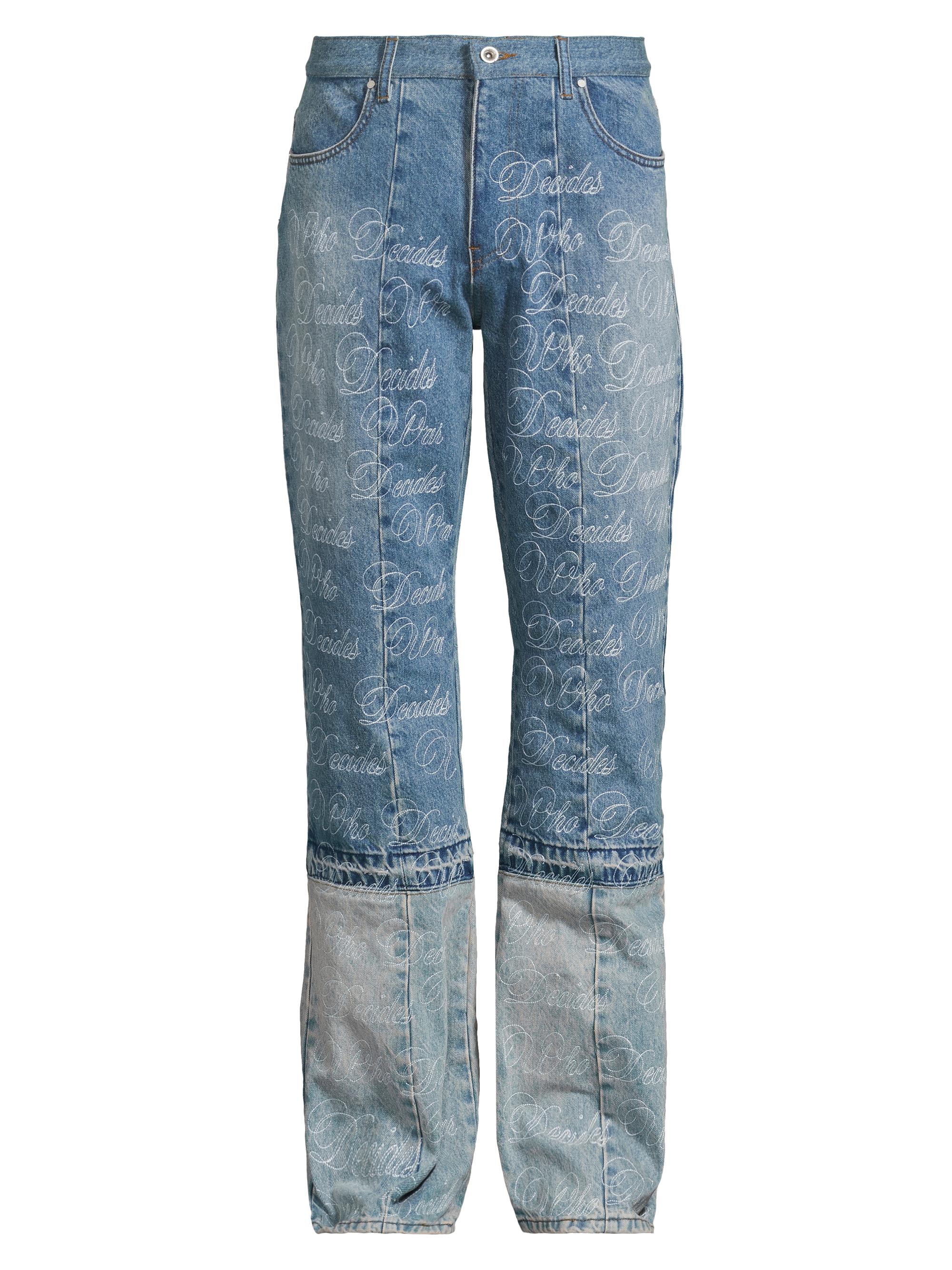 Who Decides War Men's Maratre Tapered Jeans - Denim