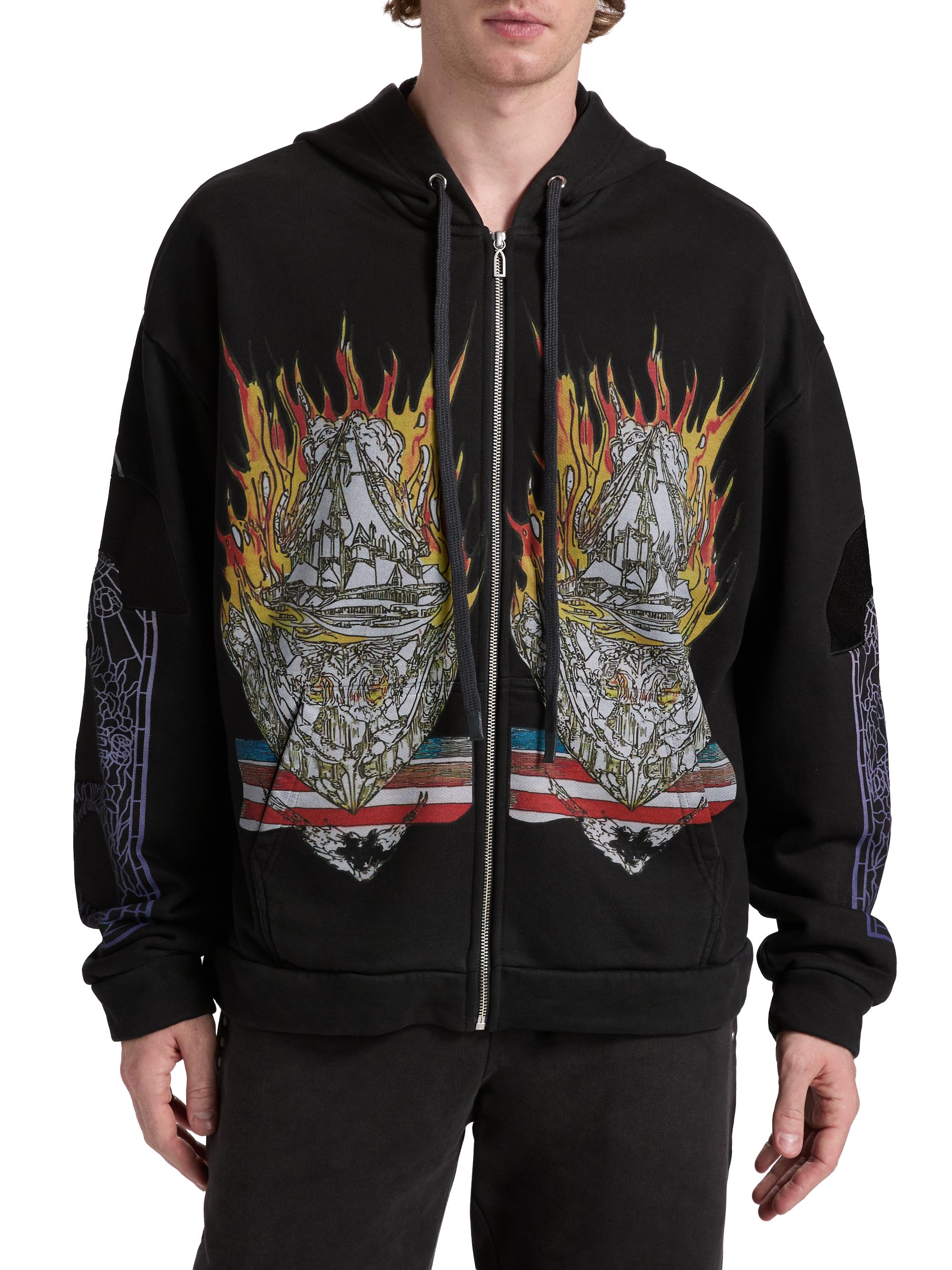 Engulfed Memories Full-Zip Hoodie