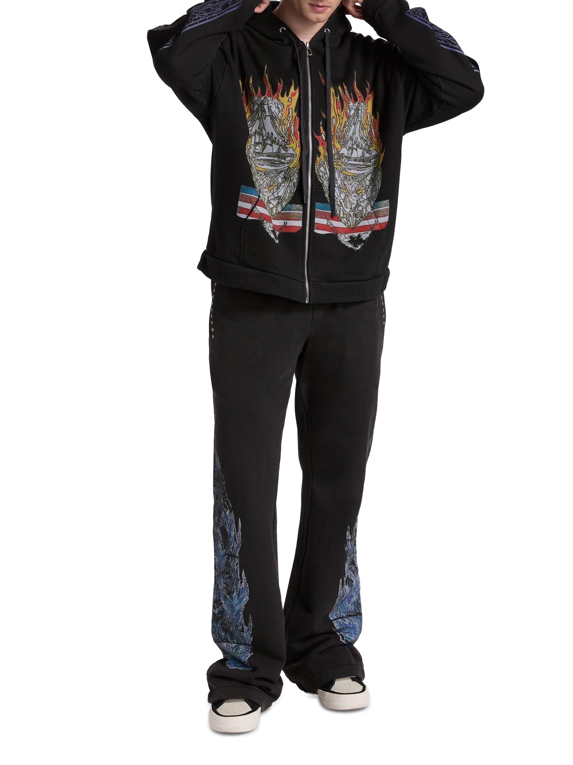 Engulfed Memories Full-Zip Hoodie