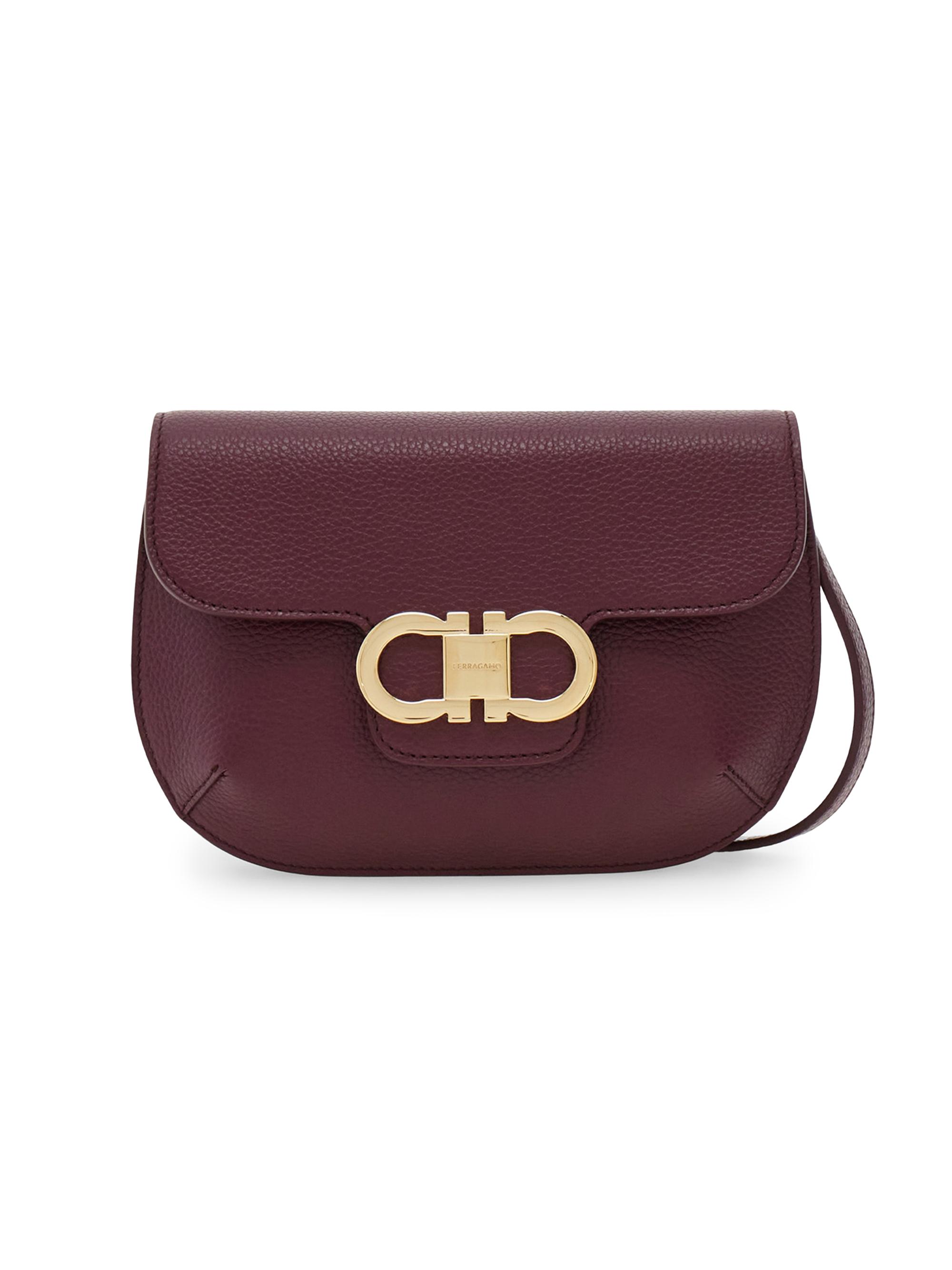 FERRAGAMO Lizzy Gancini Leather Crossbody Bag | Saks Fifth Avenue