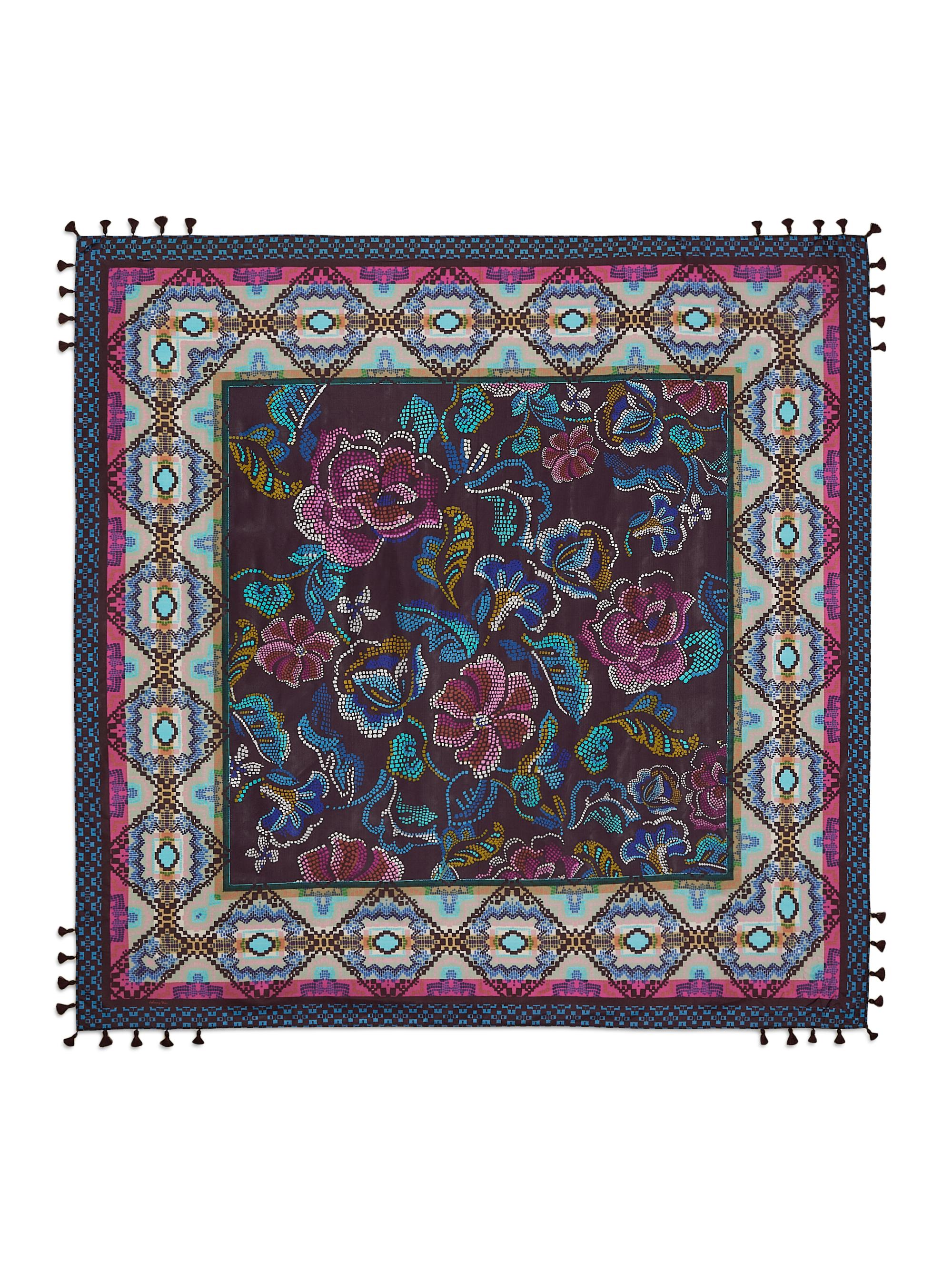 Johnny Was Women's Aphaia Silk Foulard Scarf - Aphaia