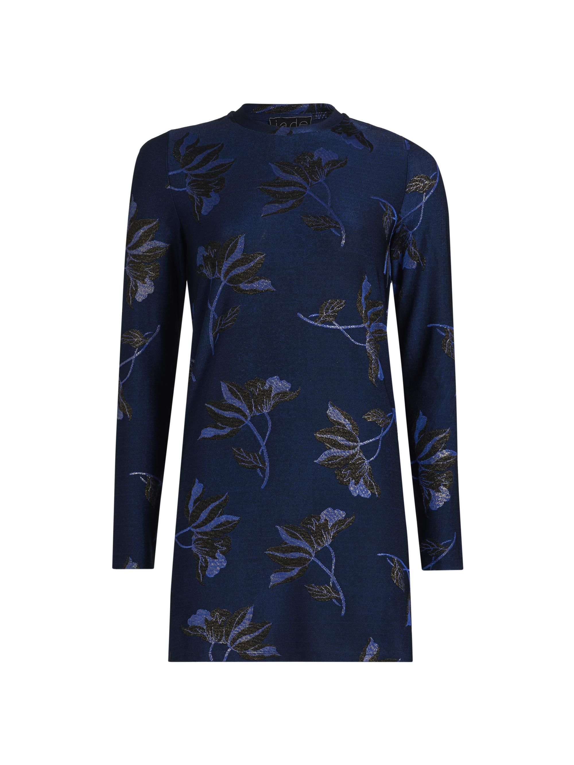 Johnny Was Women's Jenna Threaded Floral Tunic - Midnight Blue