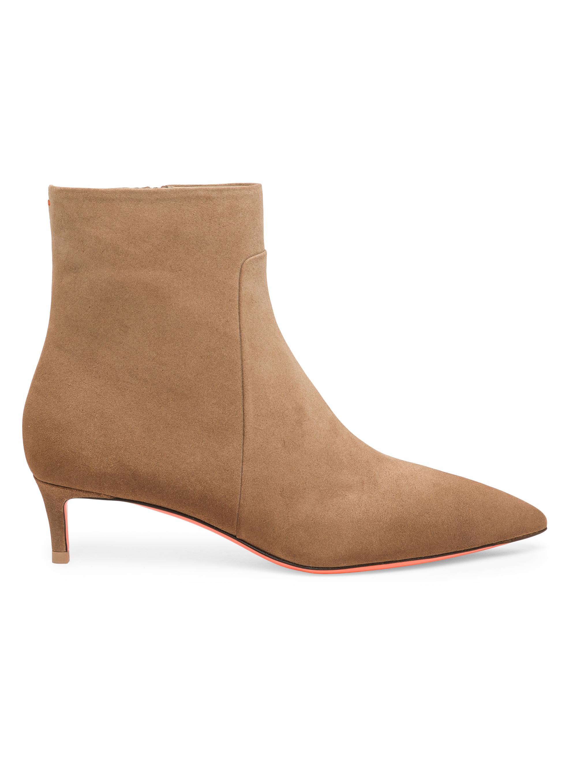 Santoni Women's Suede Ankle Boots - Brown