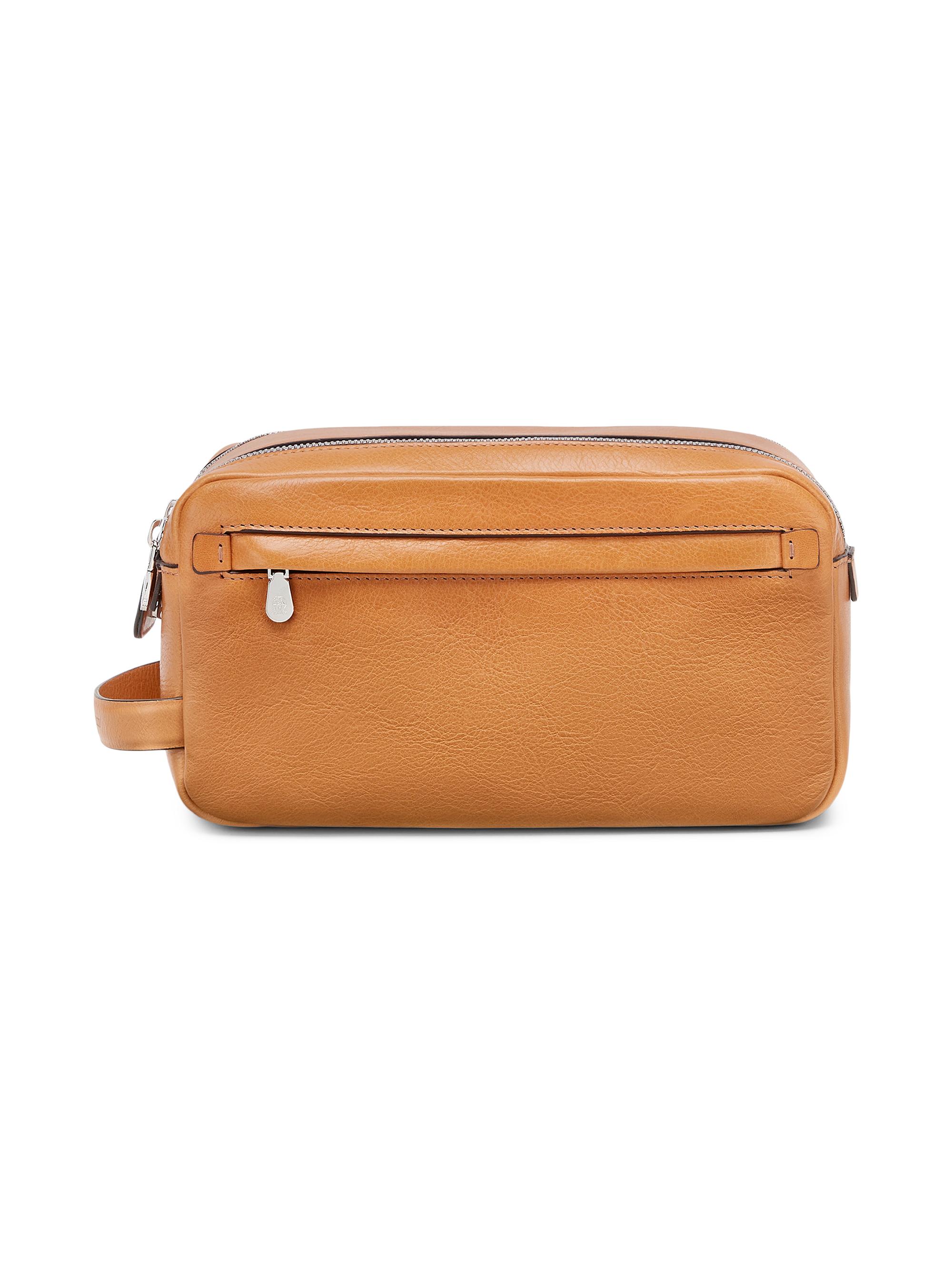 Saint Laurent Leather Toiletry Case | Saks Fifth Avenue