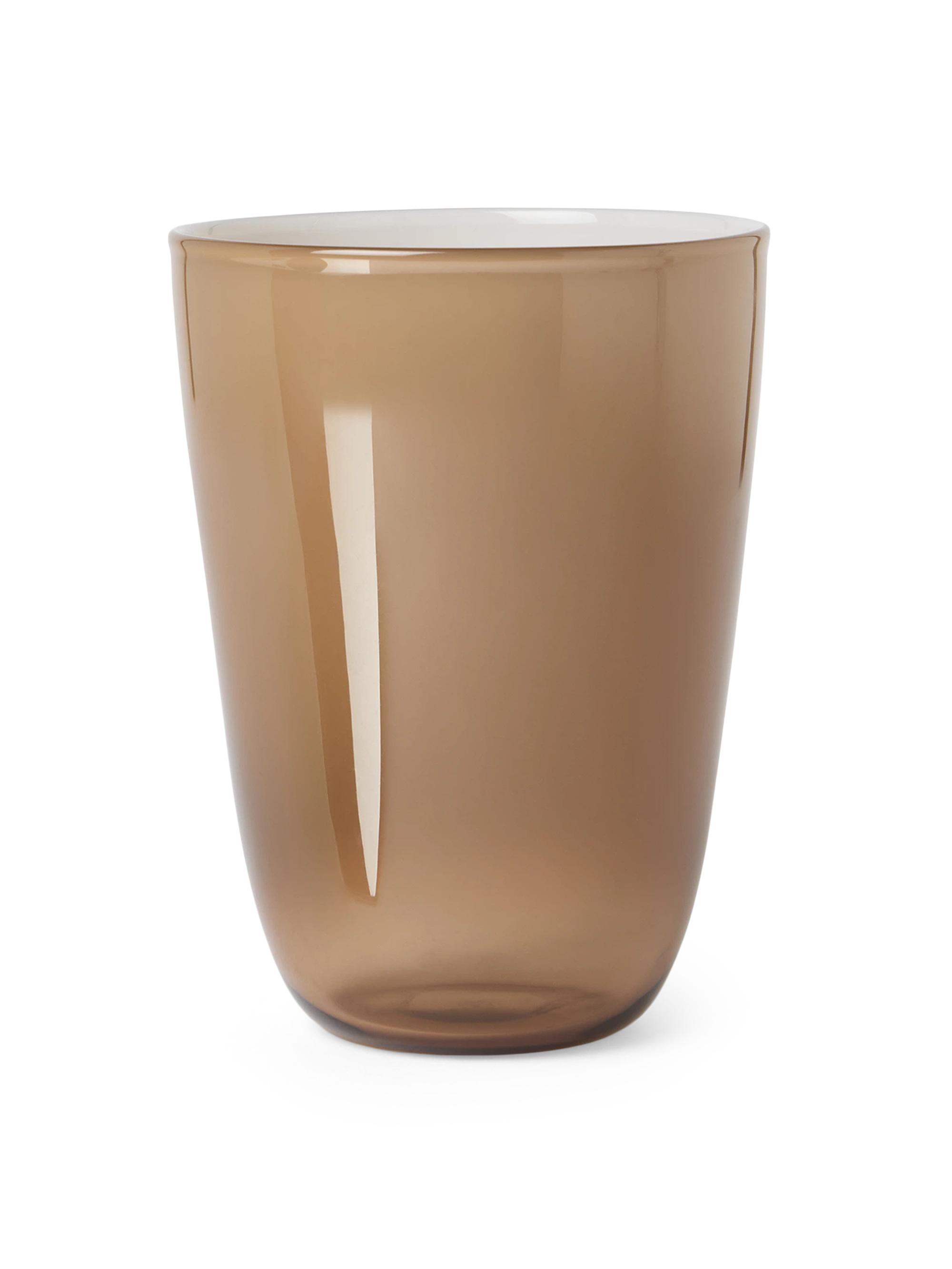 Brunello Cucinelli Nuanced Murano Glass Vase - Brown