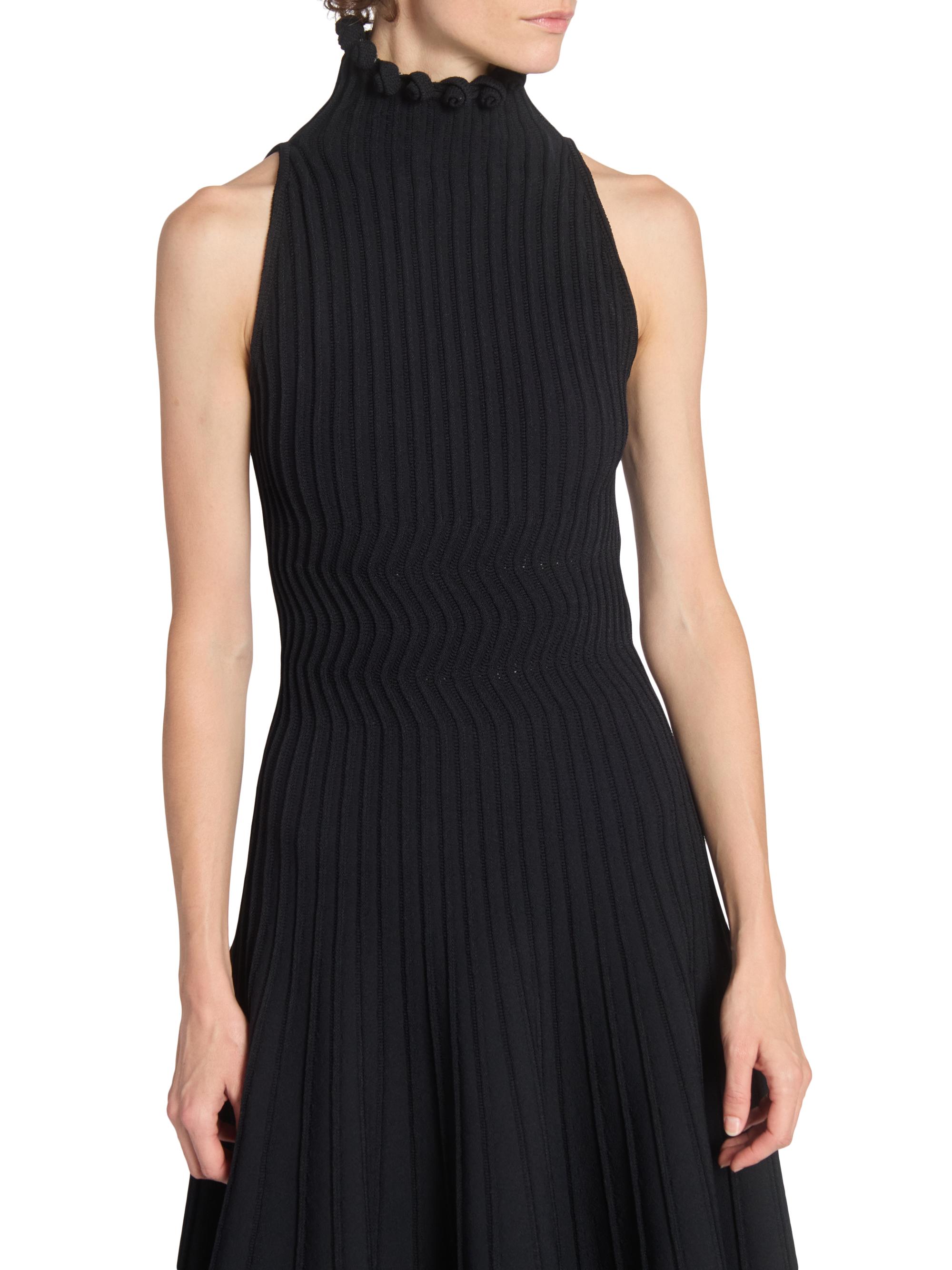 alaia fit and flare dress Fit Flare Dress
